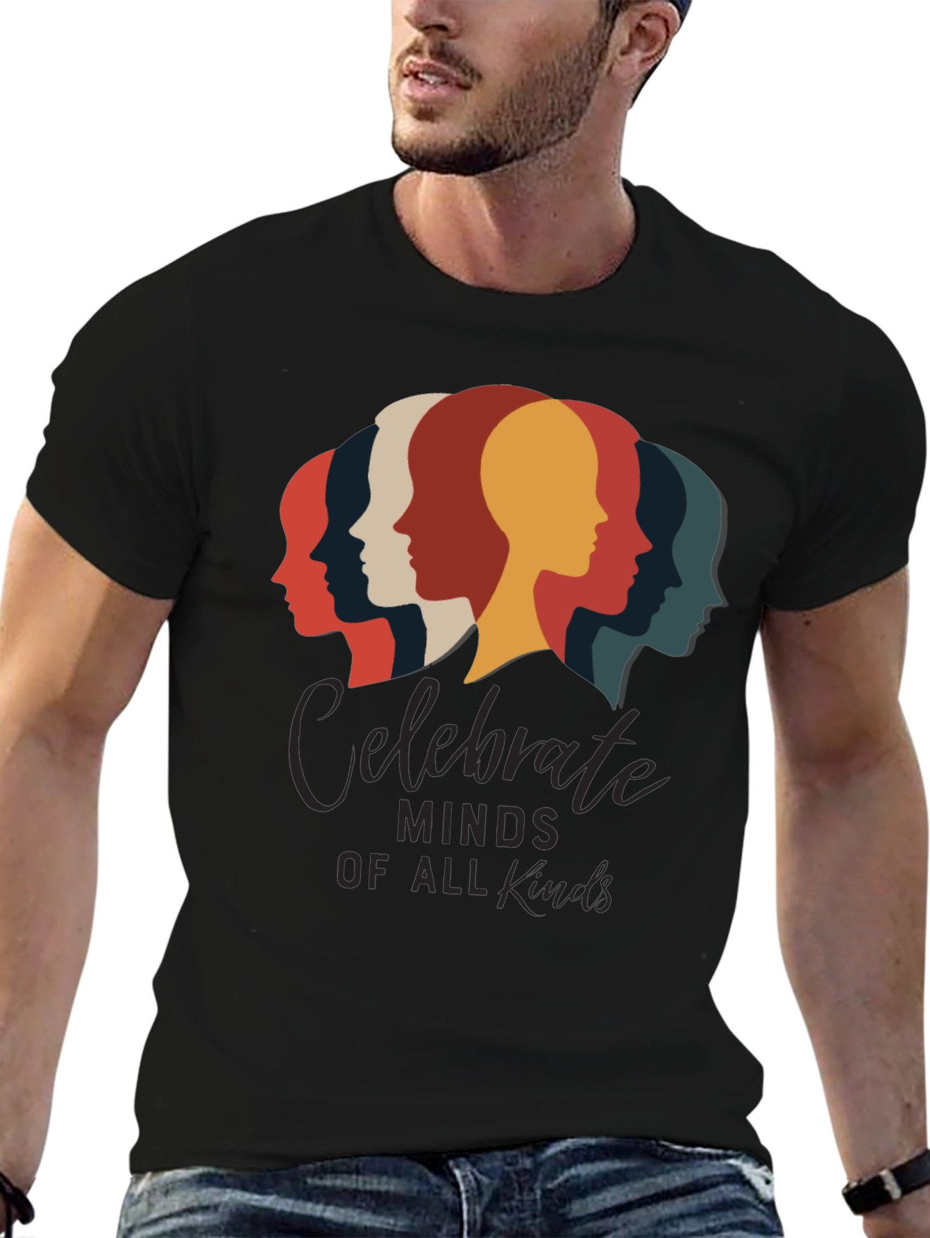 Celebrate Minds of All Kinds Graphic Tee