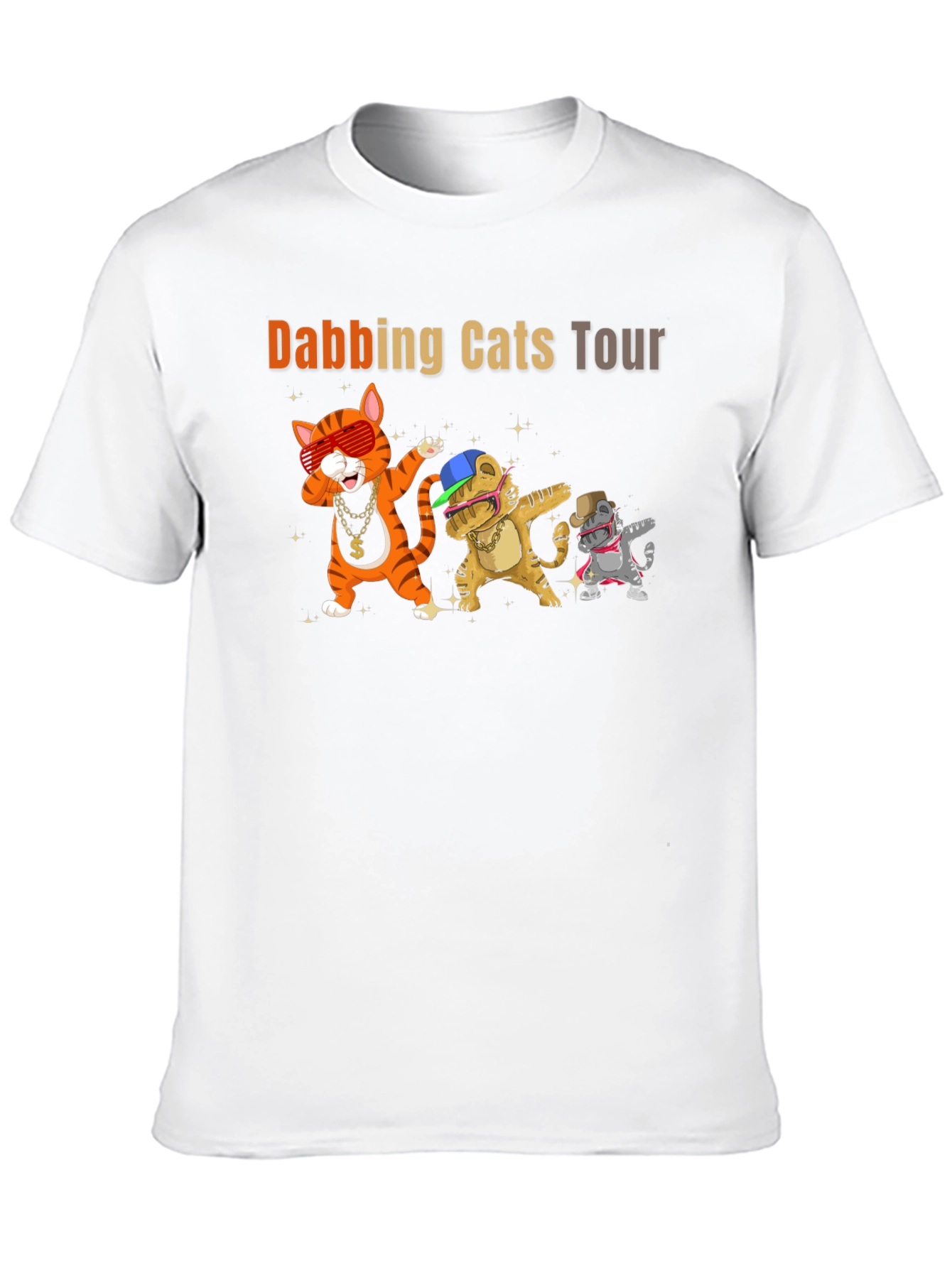Dabbing Cats Tour Graphic Tee