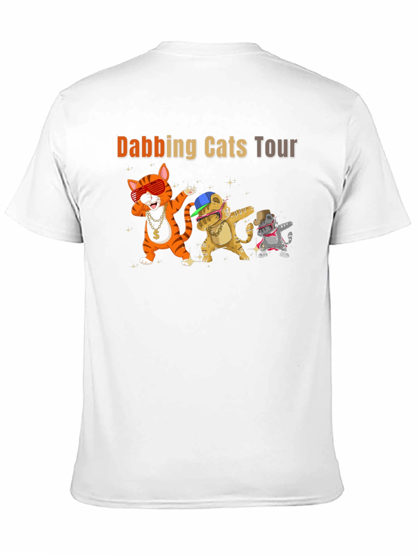 Dabbing Cats Tour Graphic Tee
