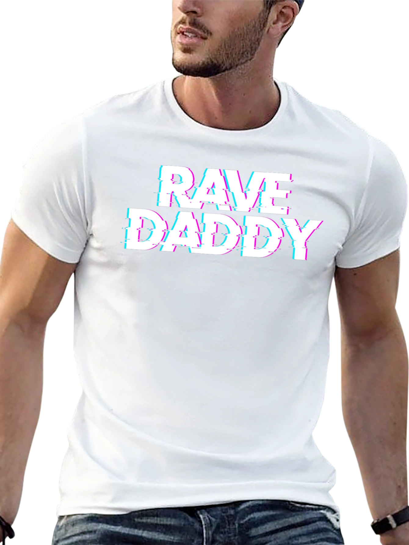 Rave Daddy Glitch T-Shirt - EDM Music Festival Apparel