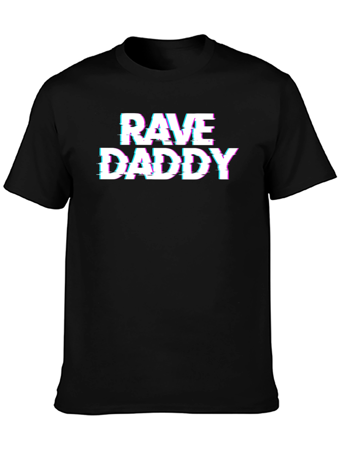 Rave Daddy Glitch T-Shirt - EDM Music Festival Apparel