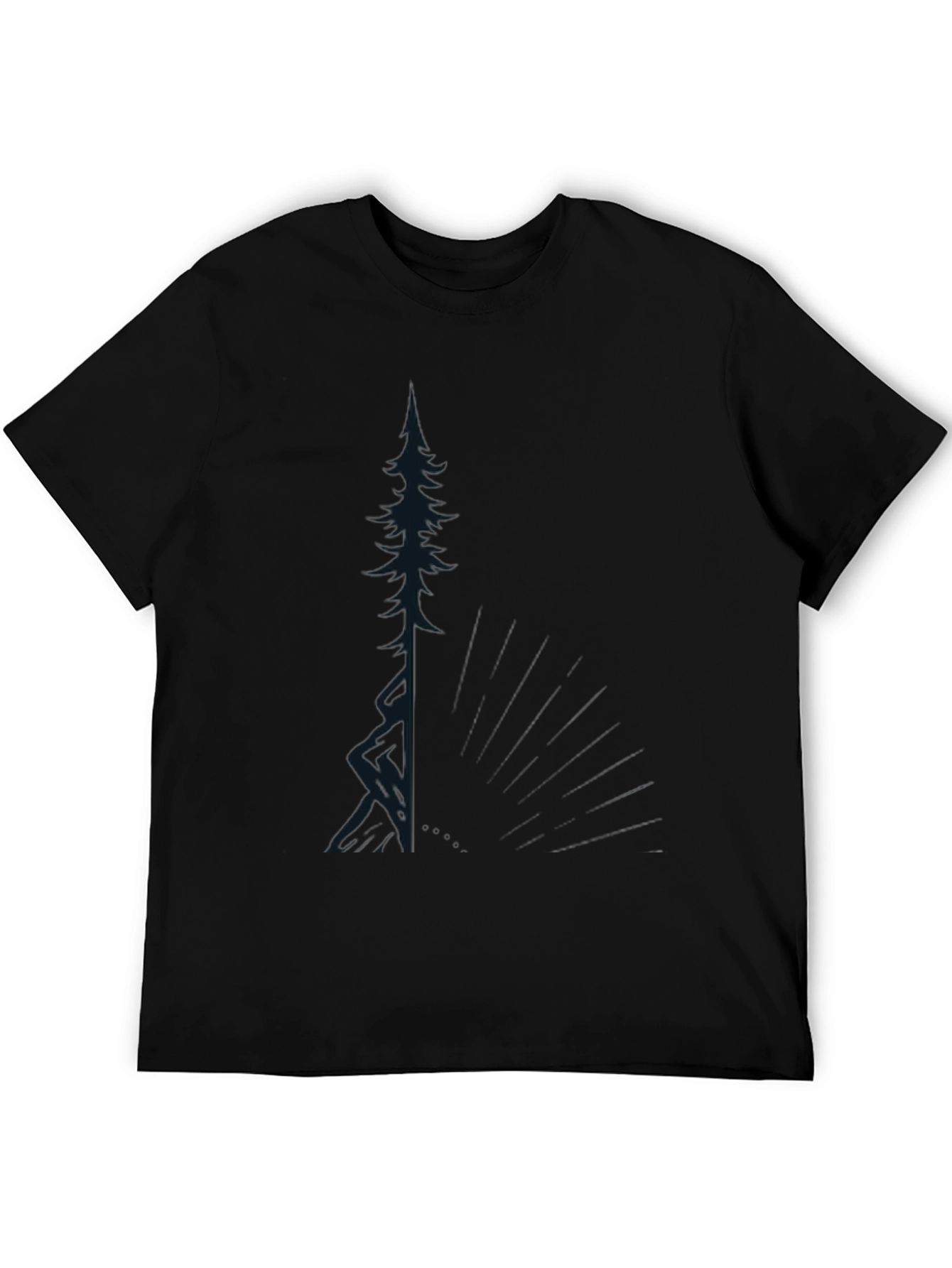 Mountain Pine Graphic Tee - Black