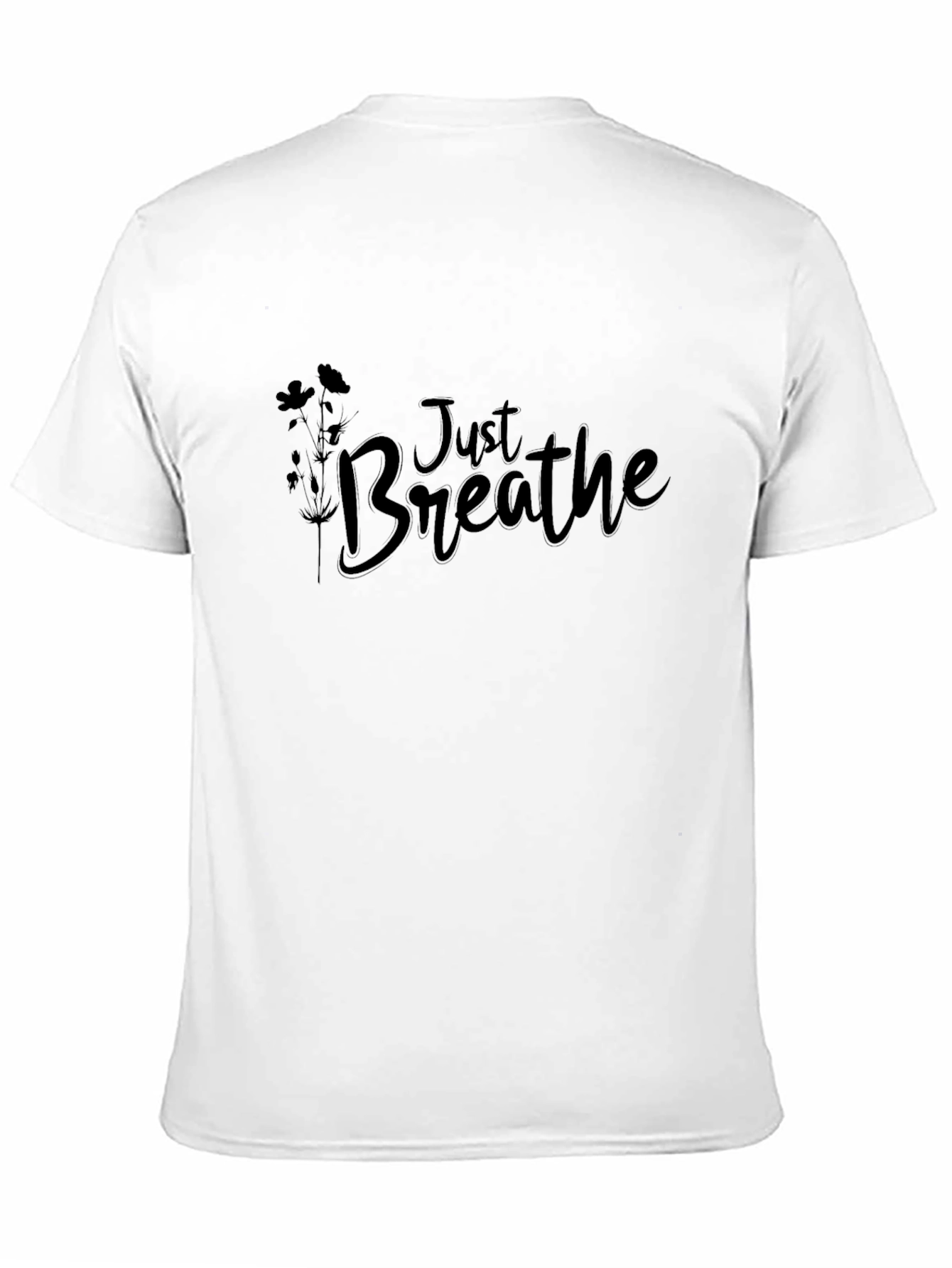 Just Breathe Graphic Tee - Relaxed Fit