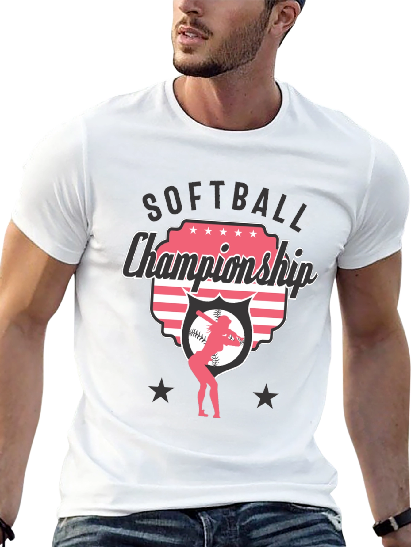 Softball Championship T-Shirt - Stylish Sports Tee
