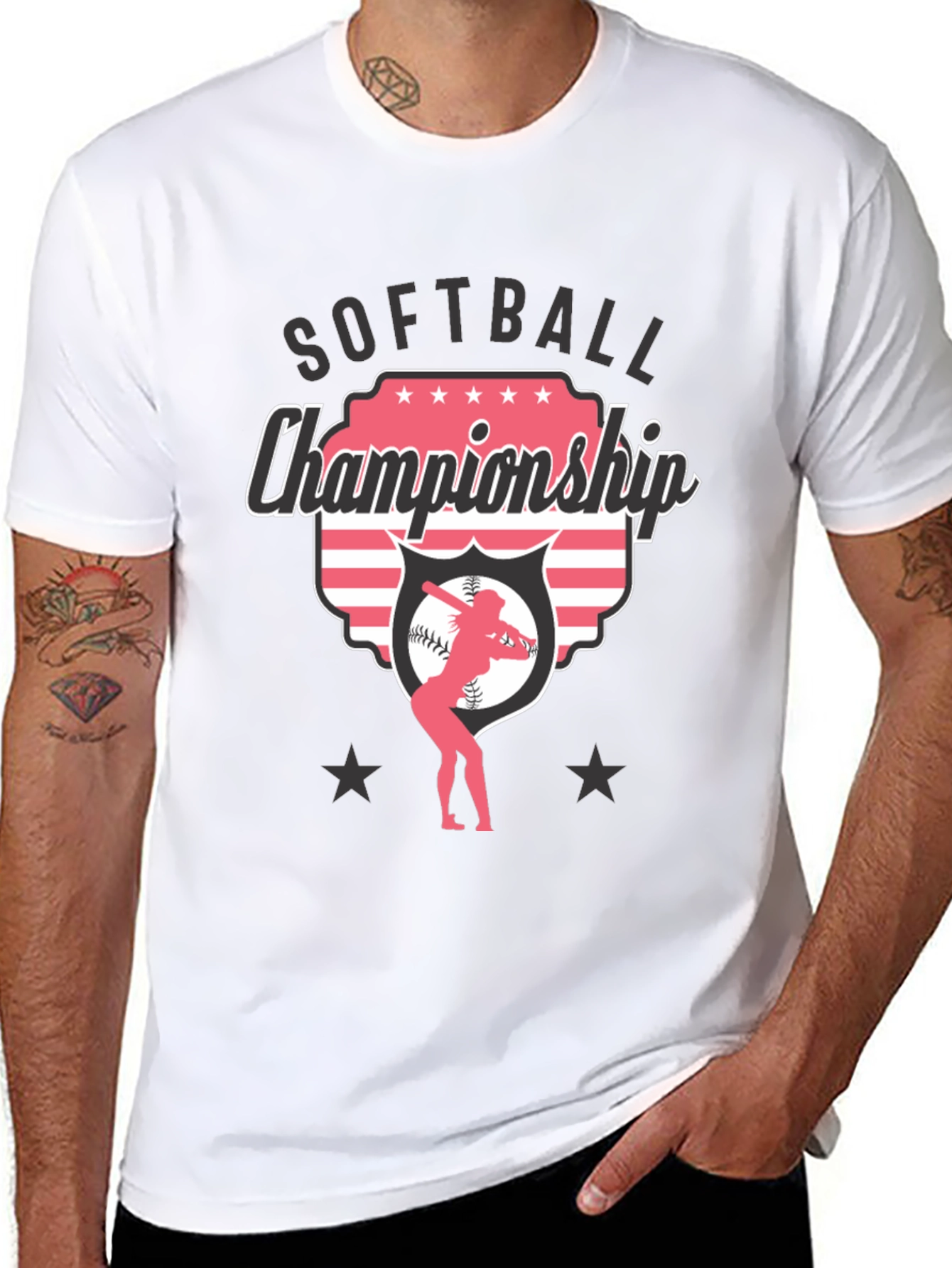Softball Championship T-Shirt - Stylish Sports Tee