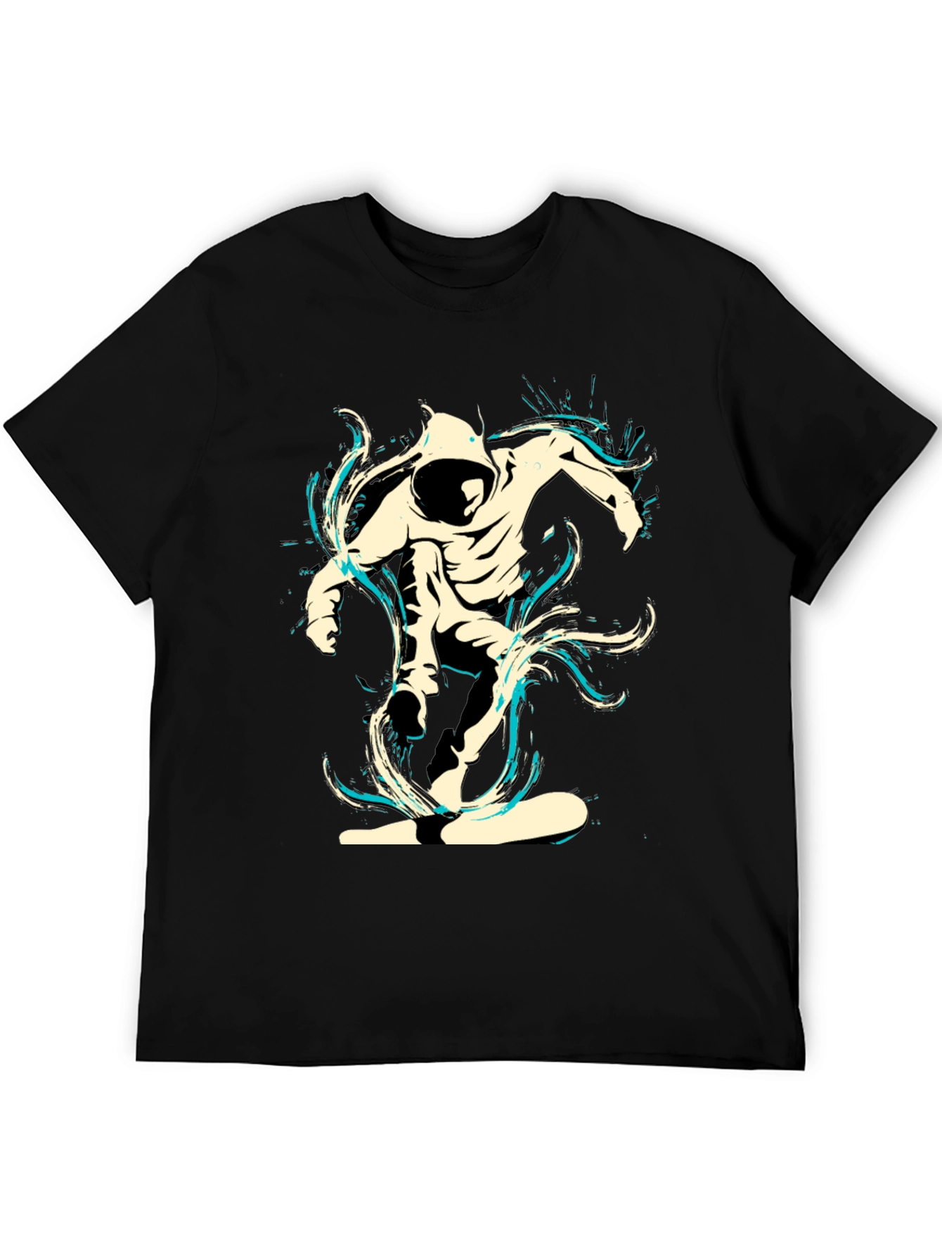 Urban Rider Graphic Tee - Black