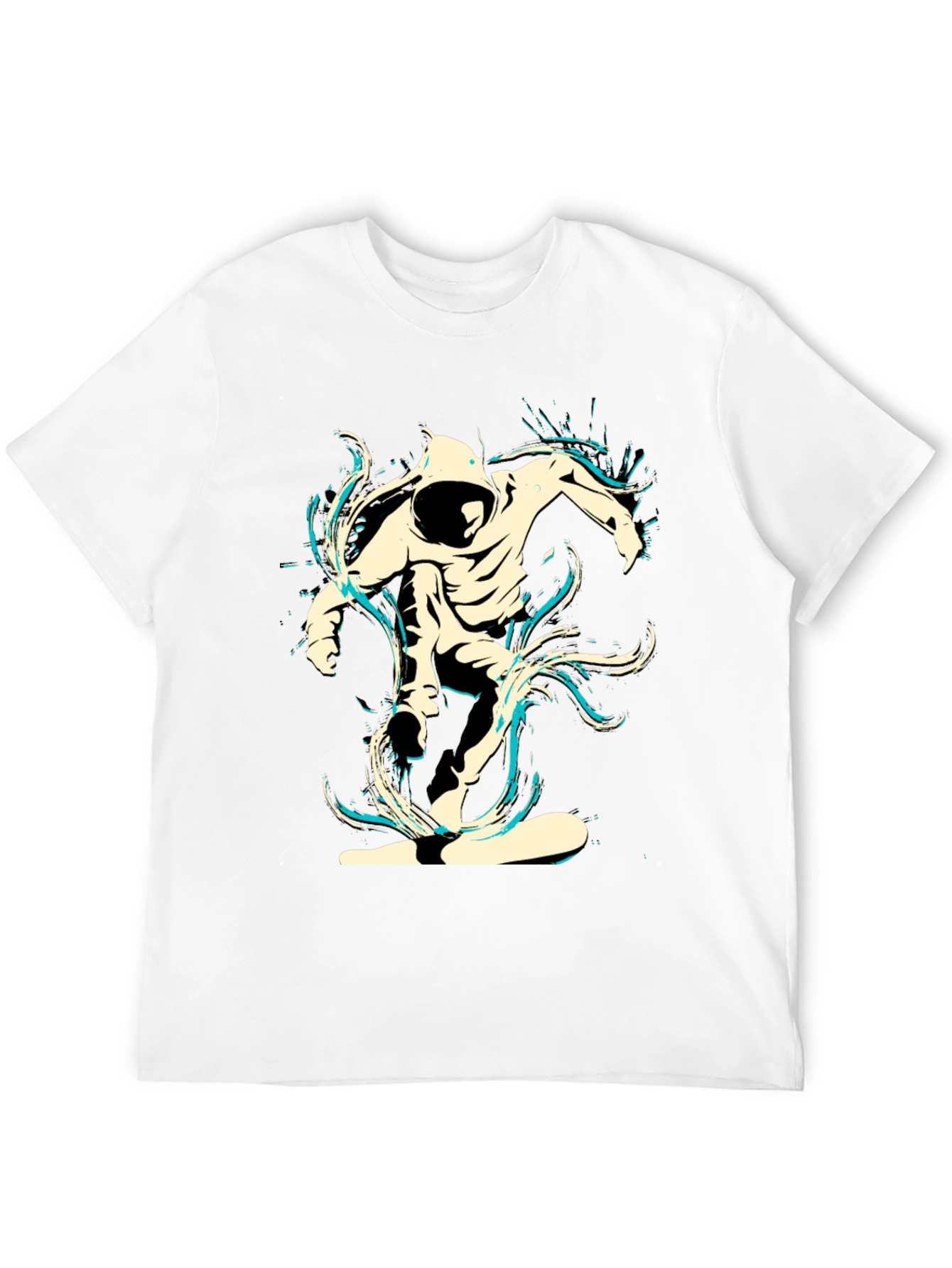 Urban Rider Graphic Tee - Black