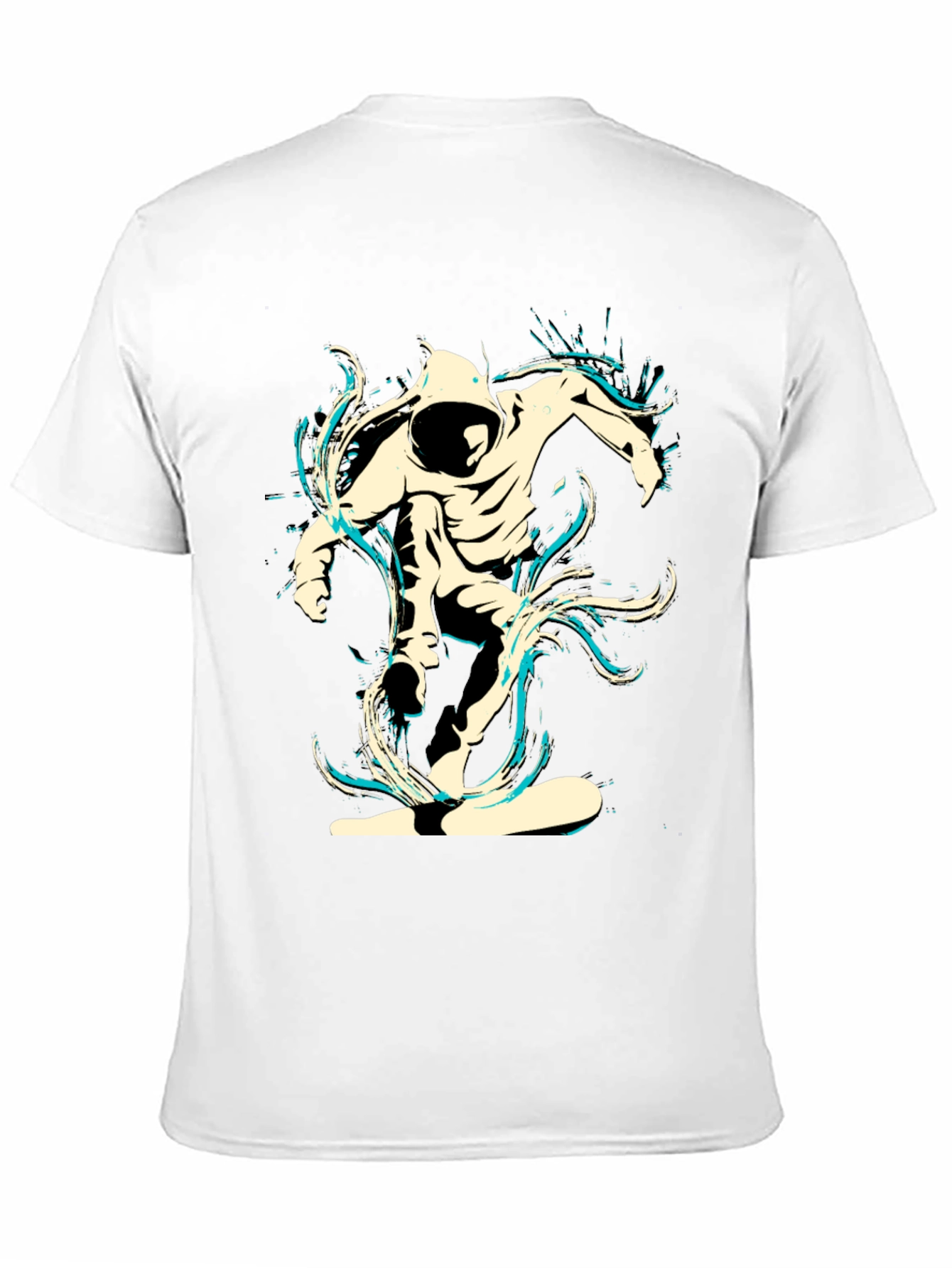 Urban Rider Graphic Tee - Black
