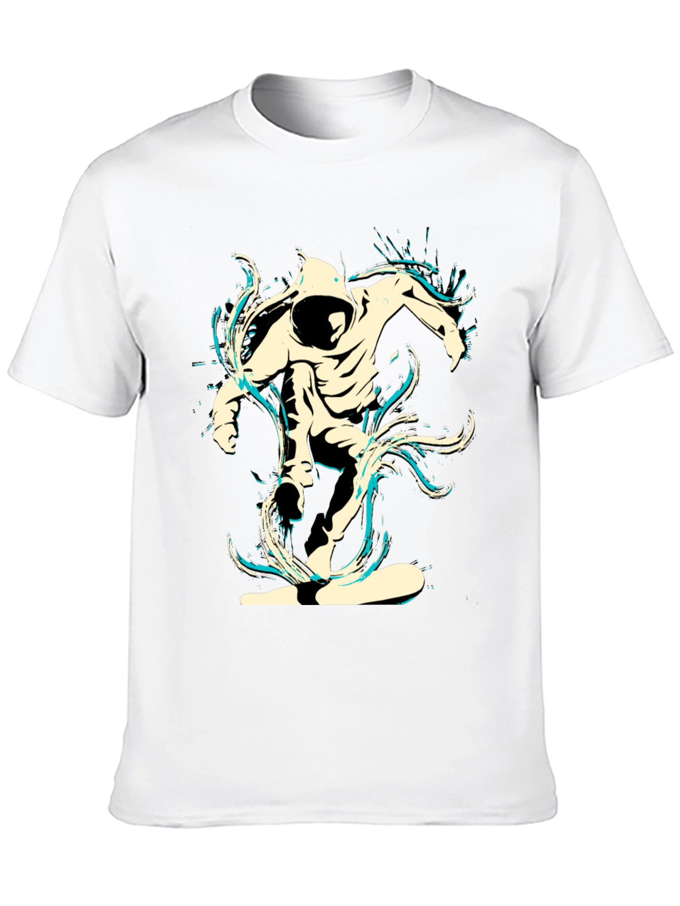 Urban Rider Graphic Tee - Black