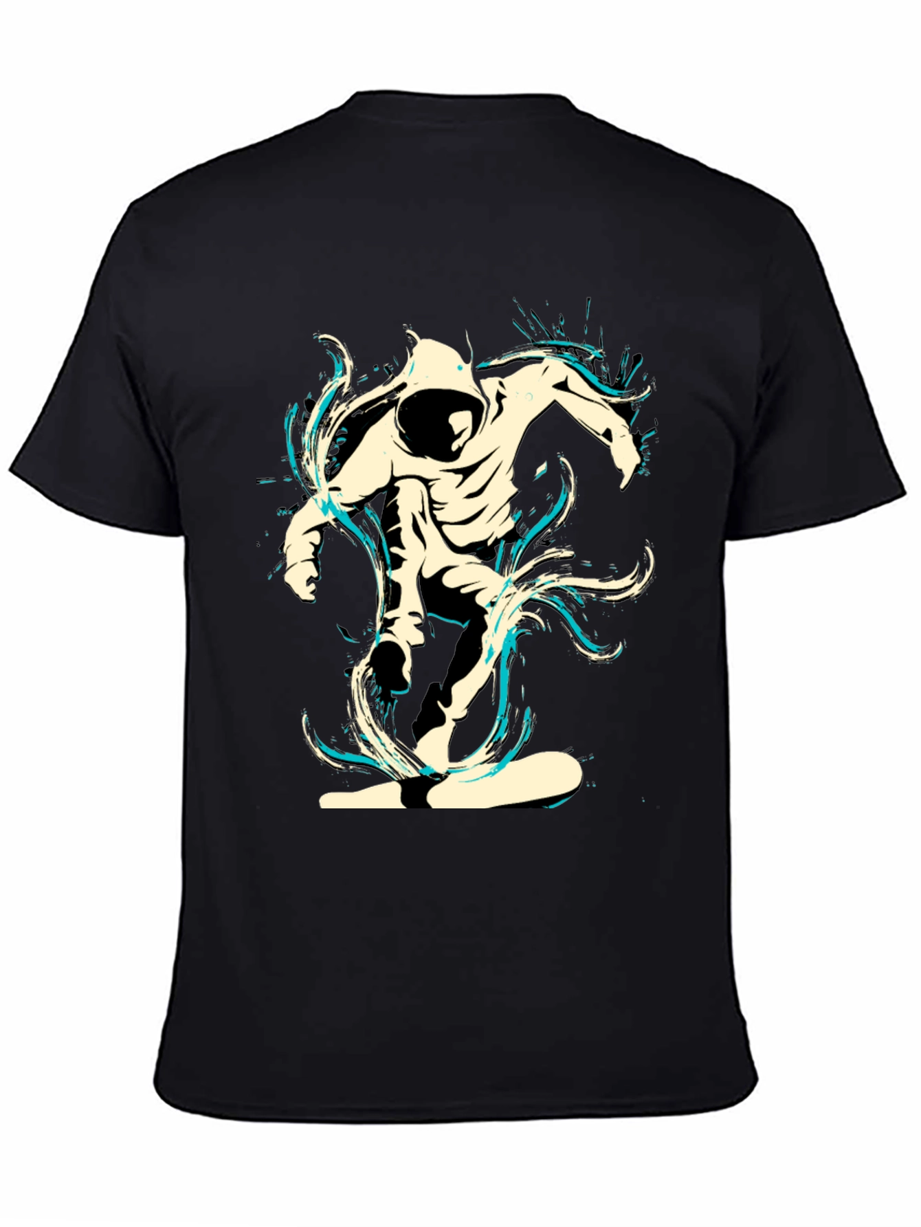 Urban Rider Graphic Tee - Black