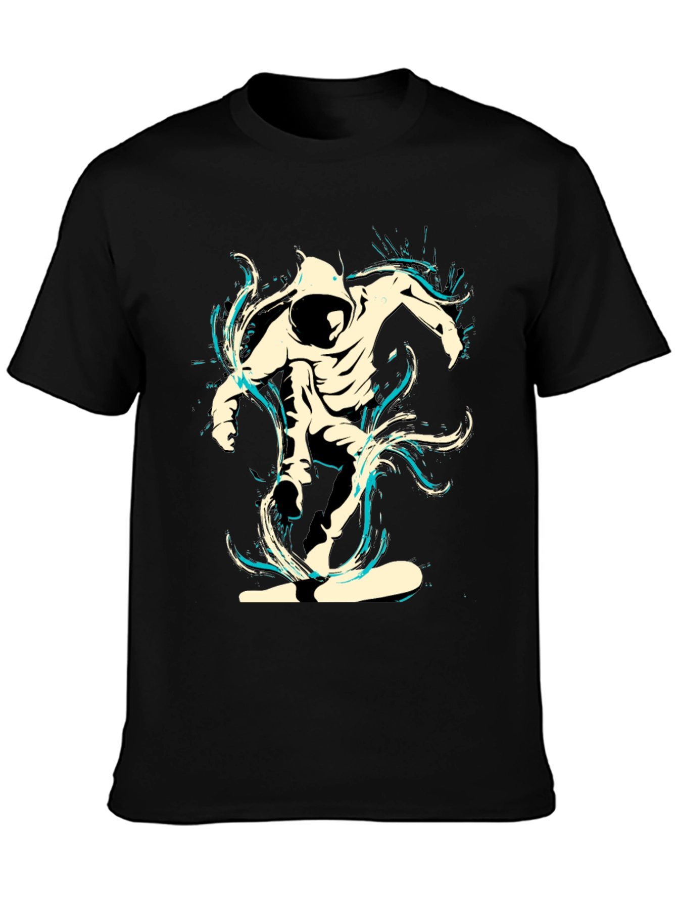Urban Rider Graphic Tee - Black