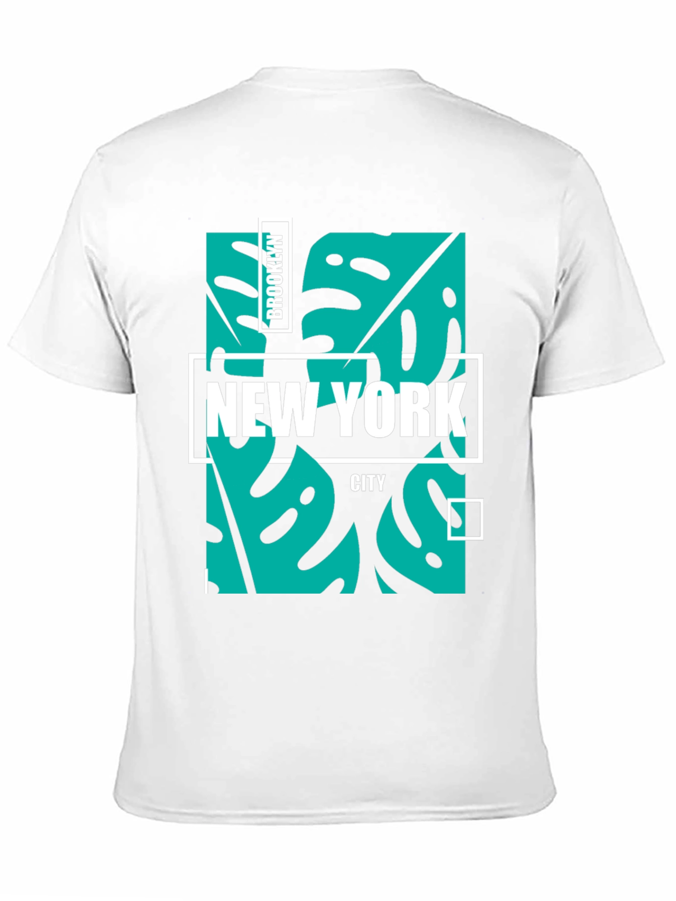 Brooklyn New York City Graphic Tee - Black