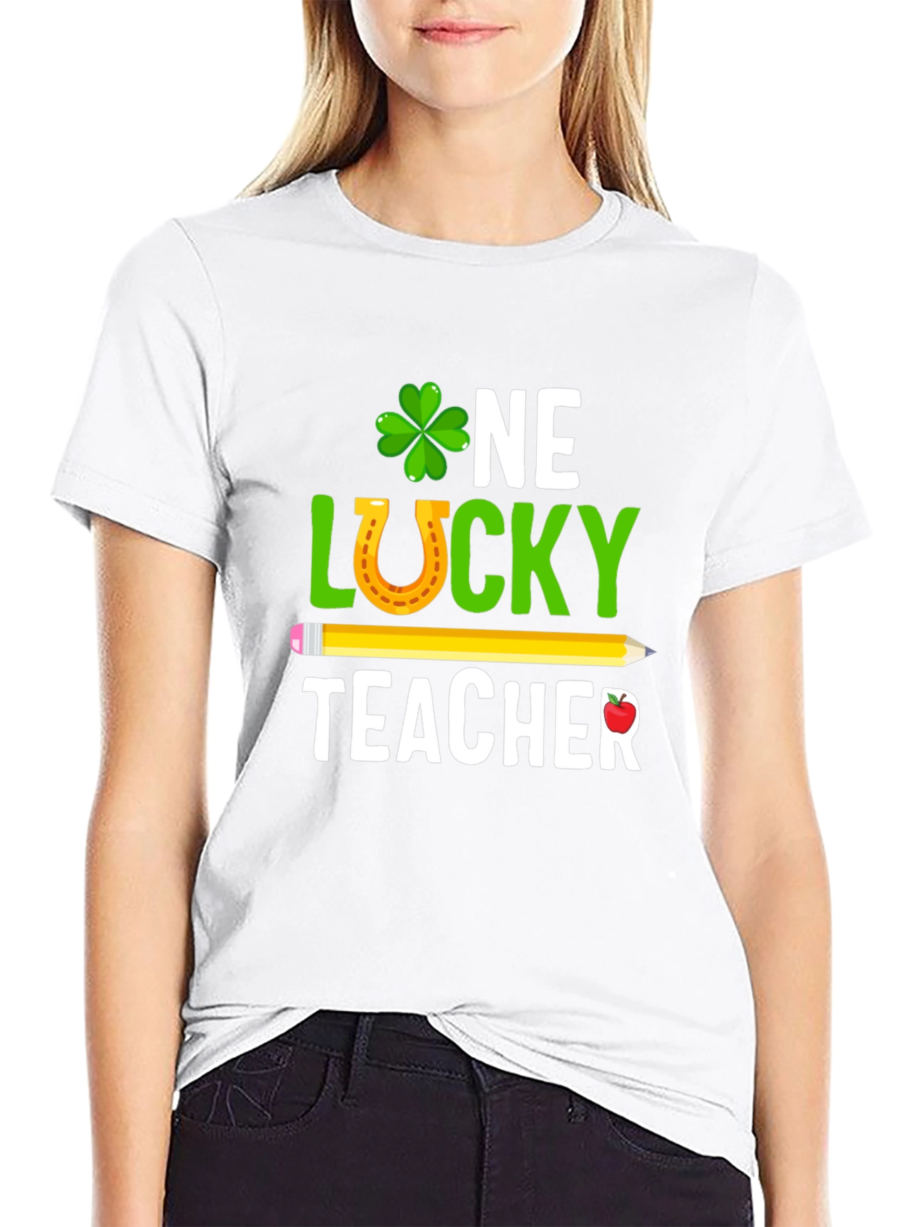 Lucky Teacher St. Patricks Day T-Shirt