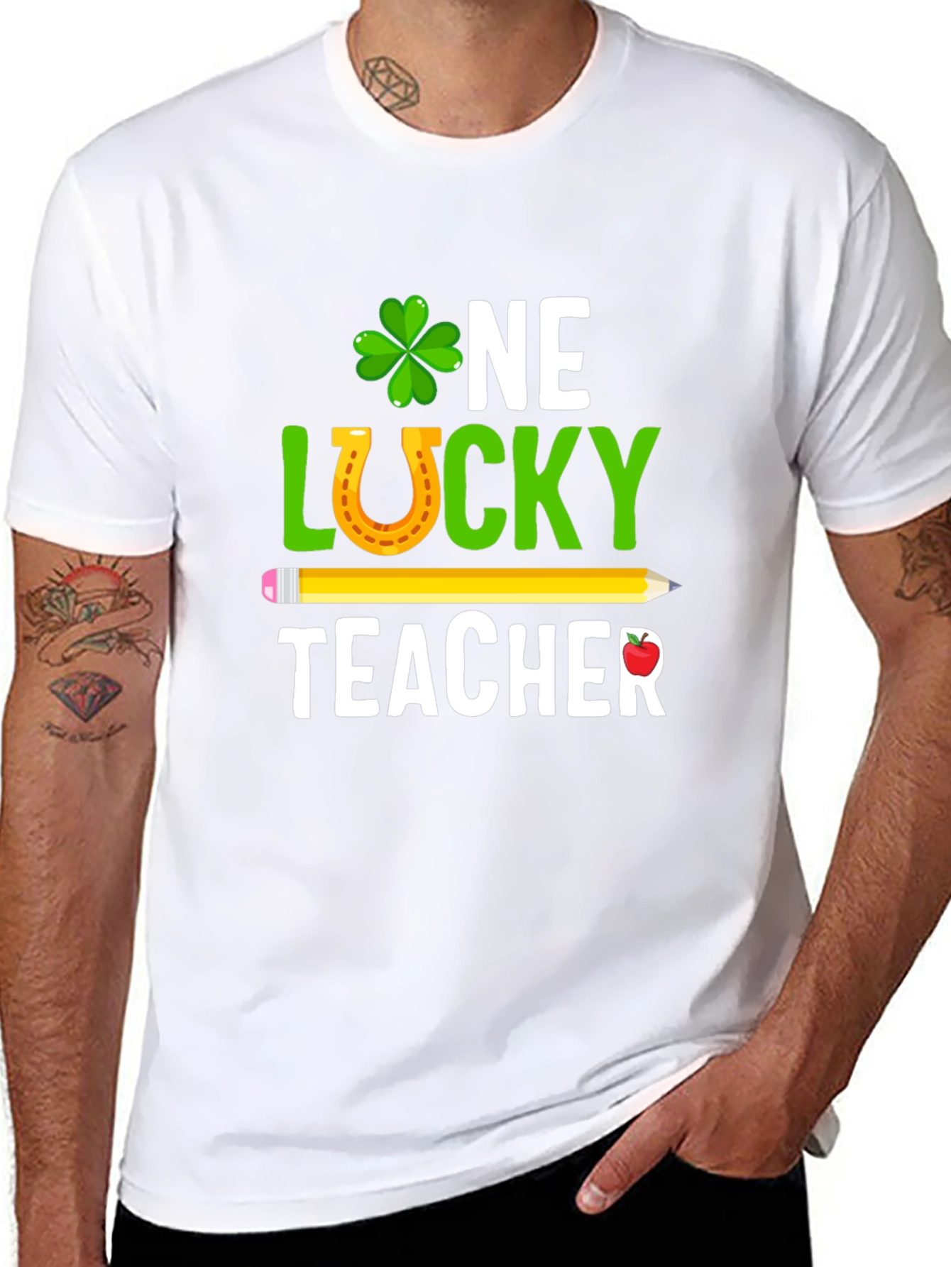 Lucky Teacher St. Patricks Day T-Shirt