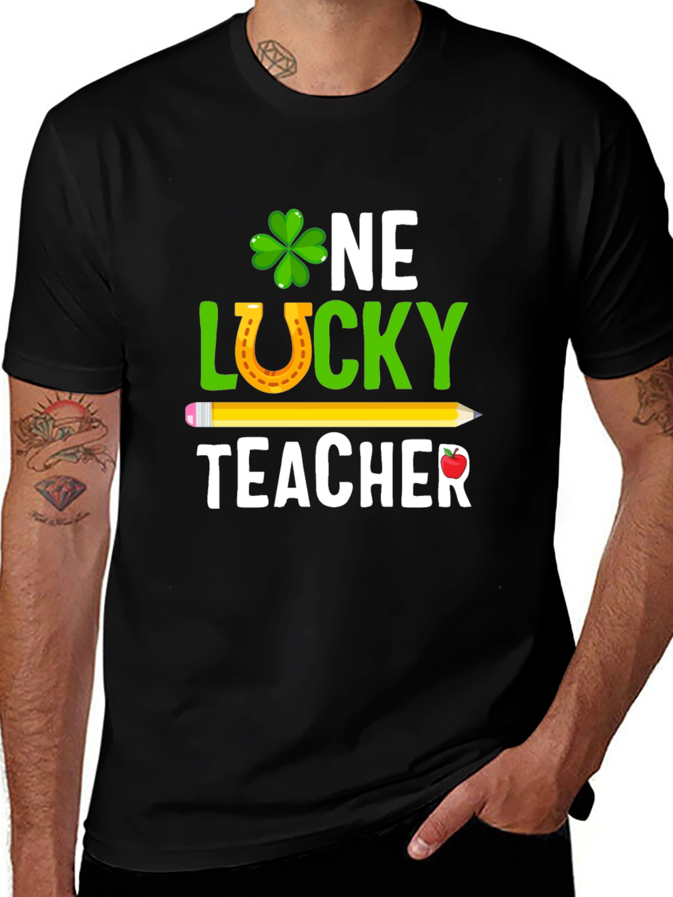Lucky Teacher St. Patricks Day T-Shirt