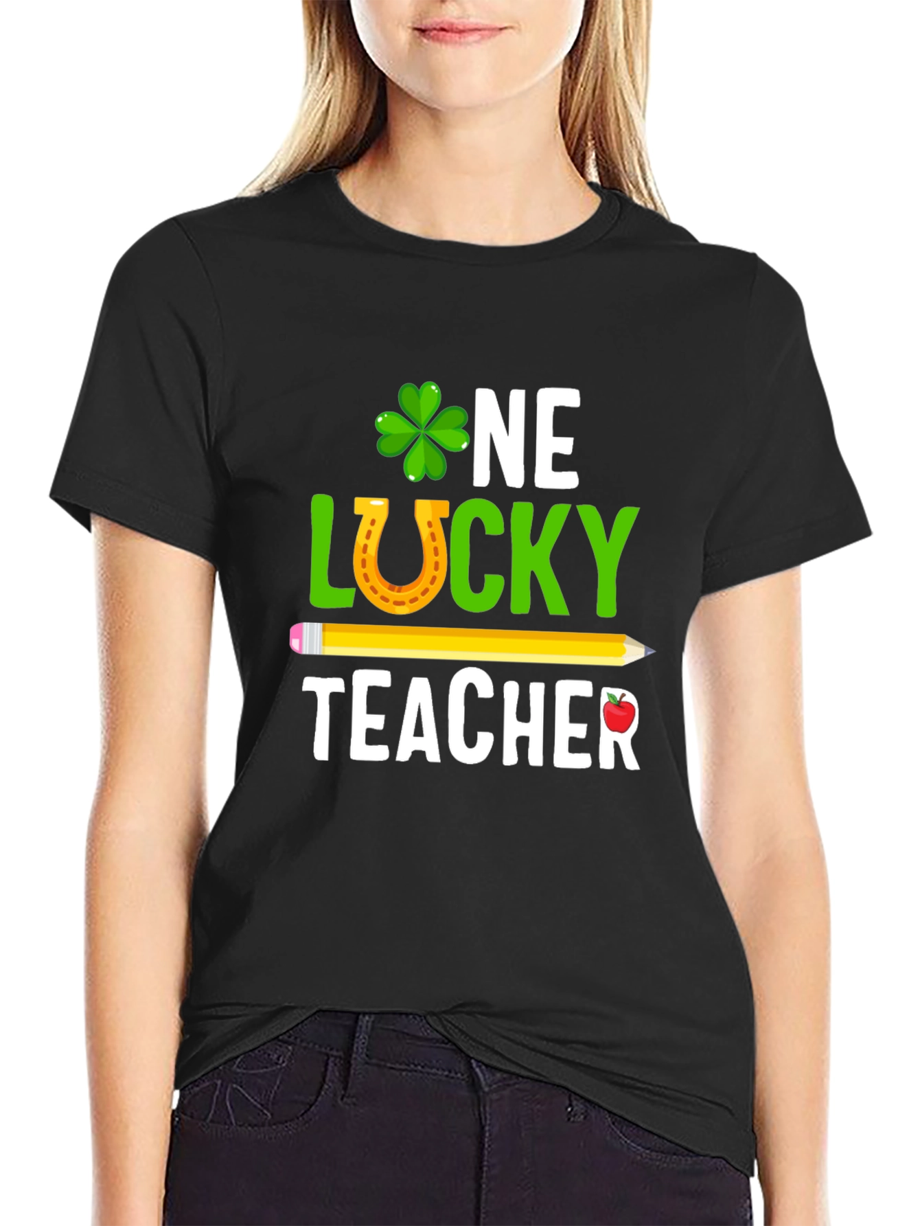 Lucky Teacher St. Patricks Day T-Shirt