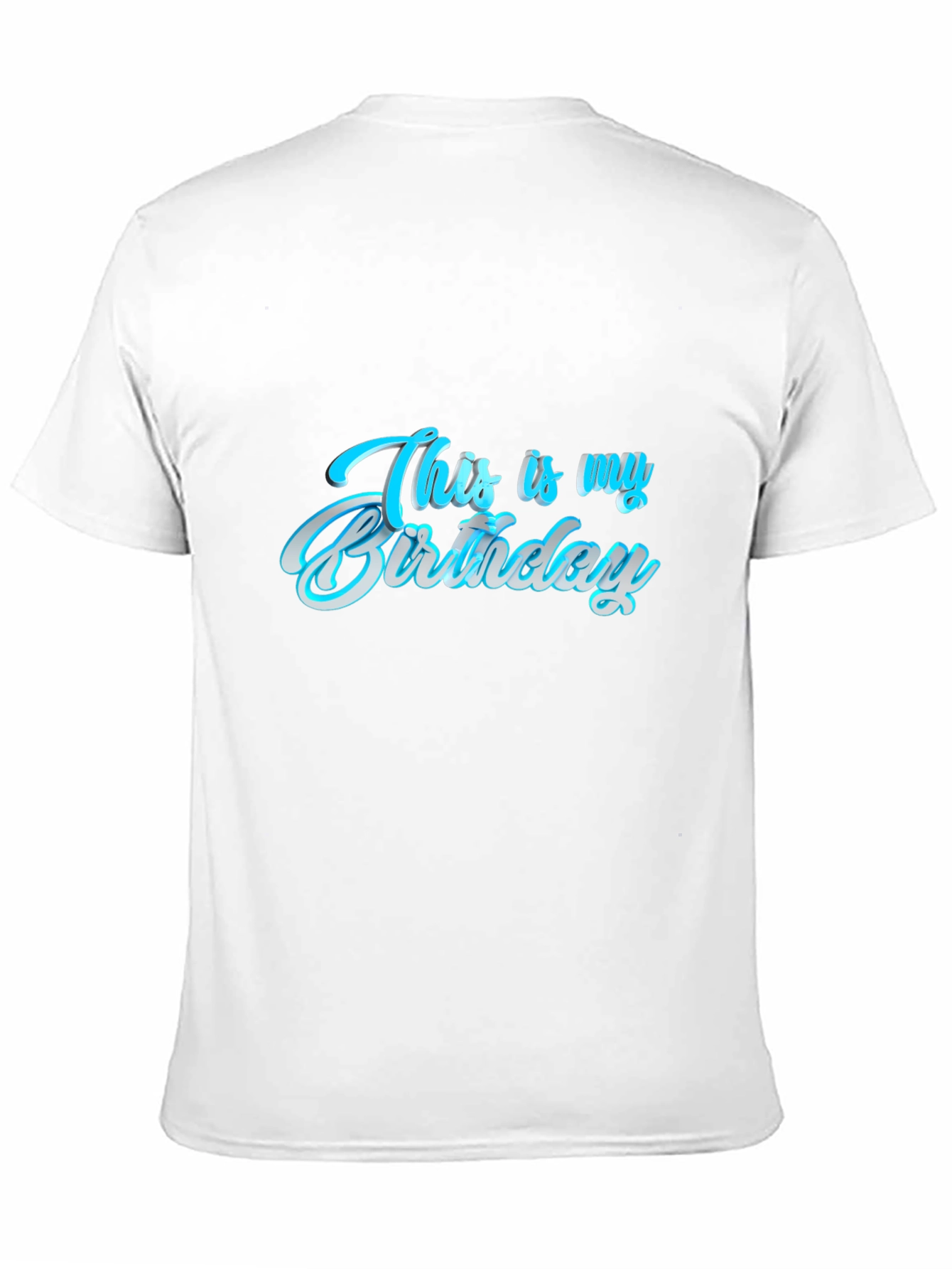 This is My Birthday Graphic Tee - Black