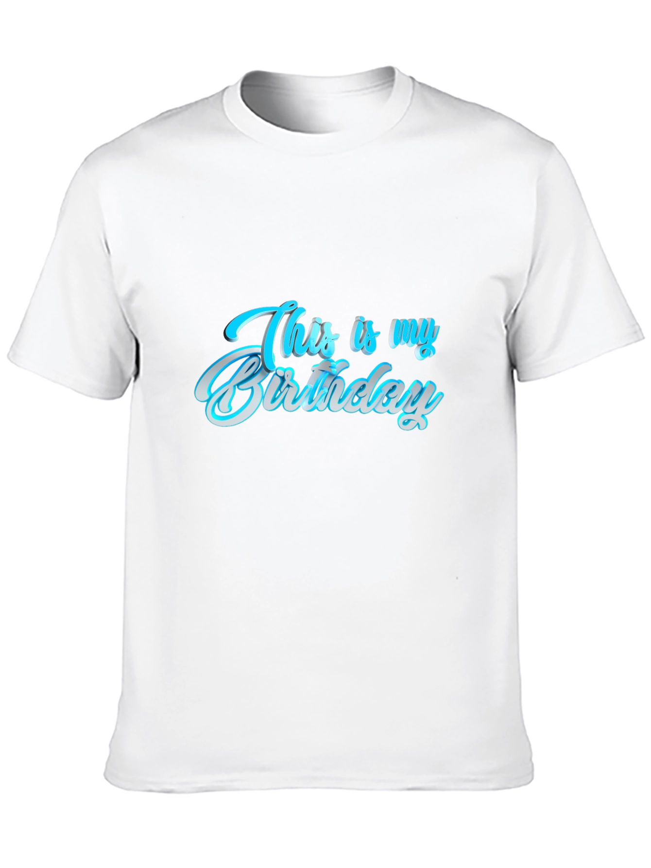 This is My Birthday Graphic Tee - Black
