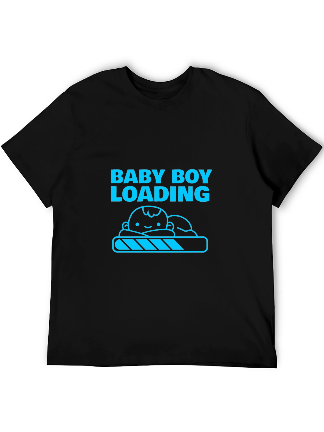 Baby Boy Loading Tee - Expecting Dad Shirt