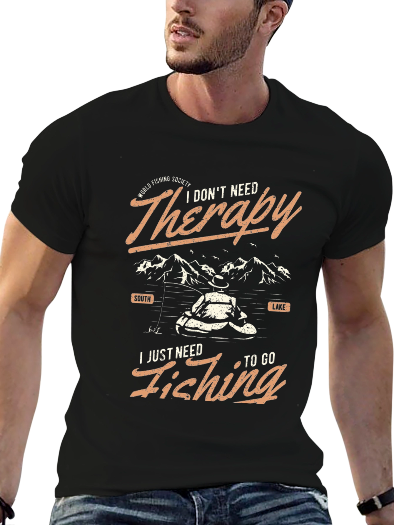 Fishing Therapy T-Shirt - Anglers Essential