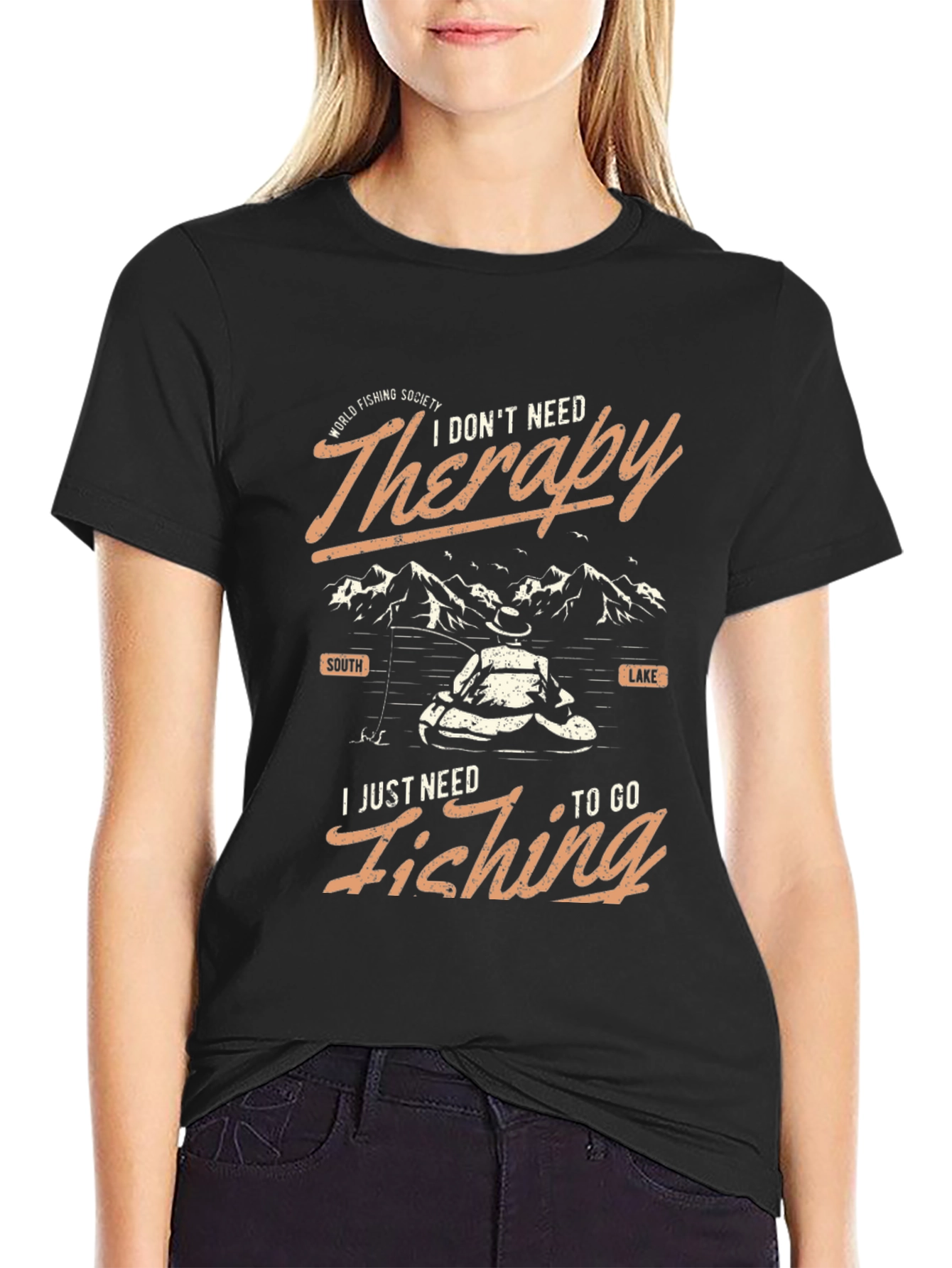 Fishing Therapy T-Shirt - Anglers Essential