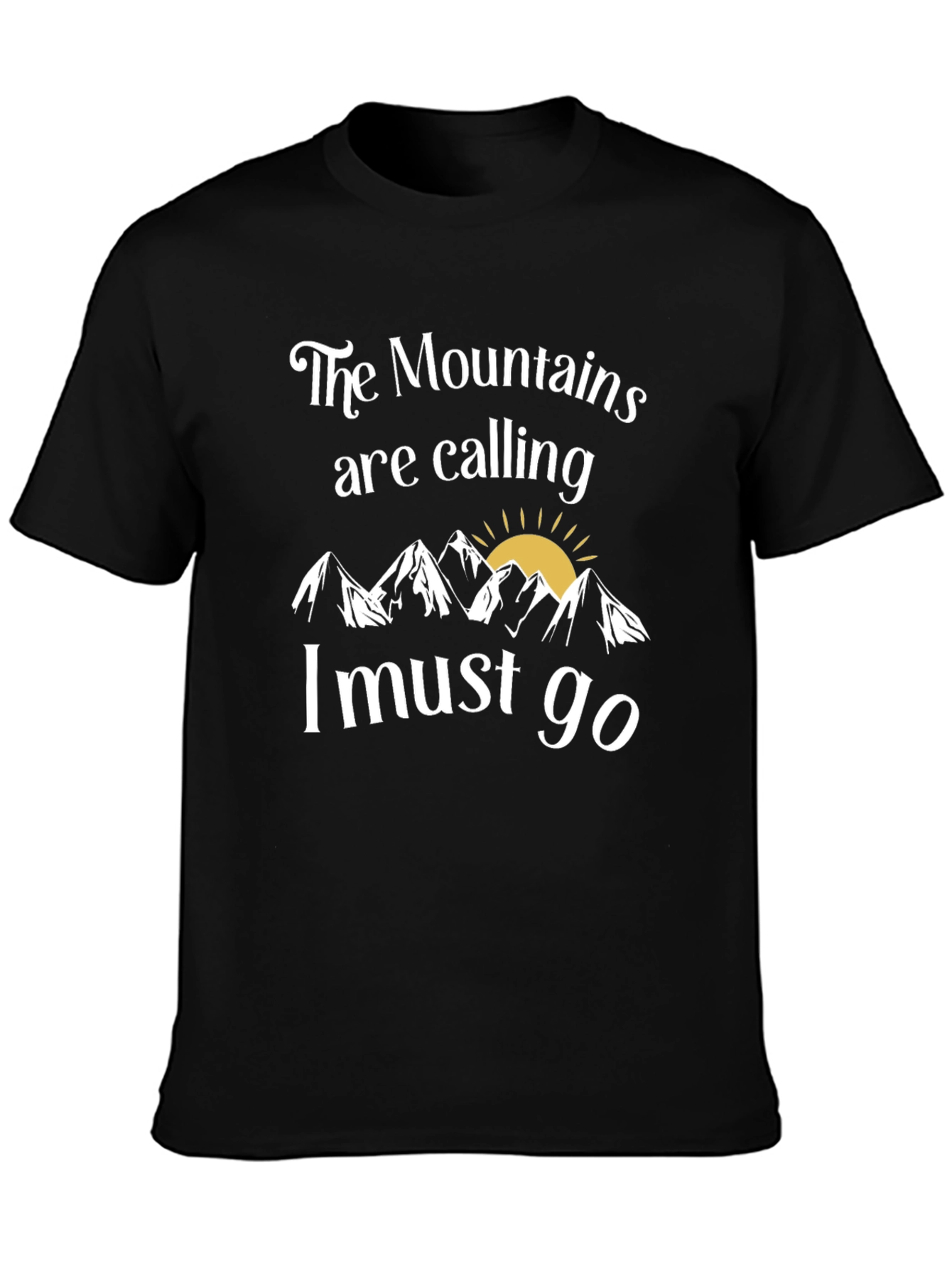 The Mountains Are Calling Graphic Tee