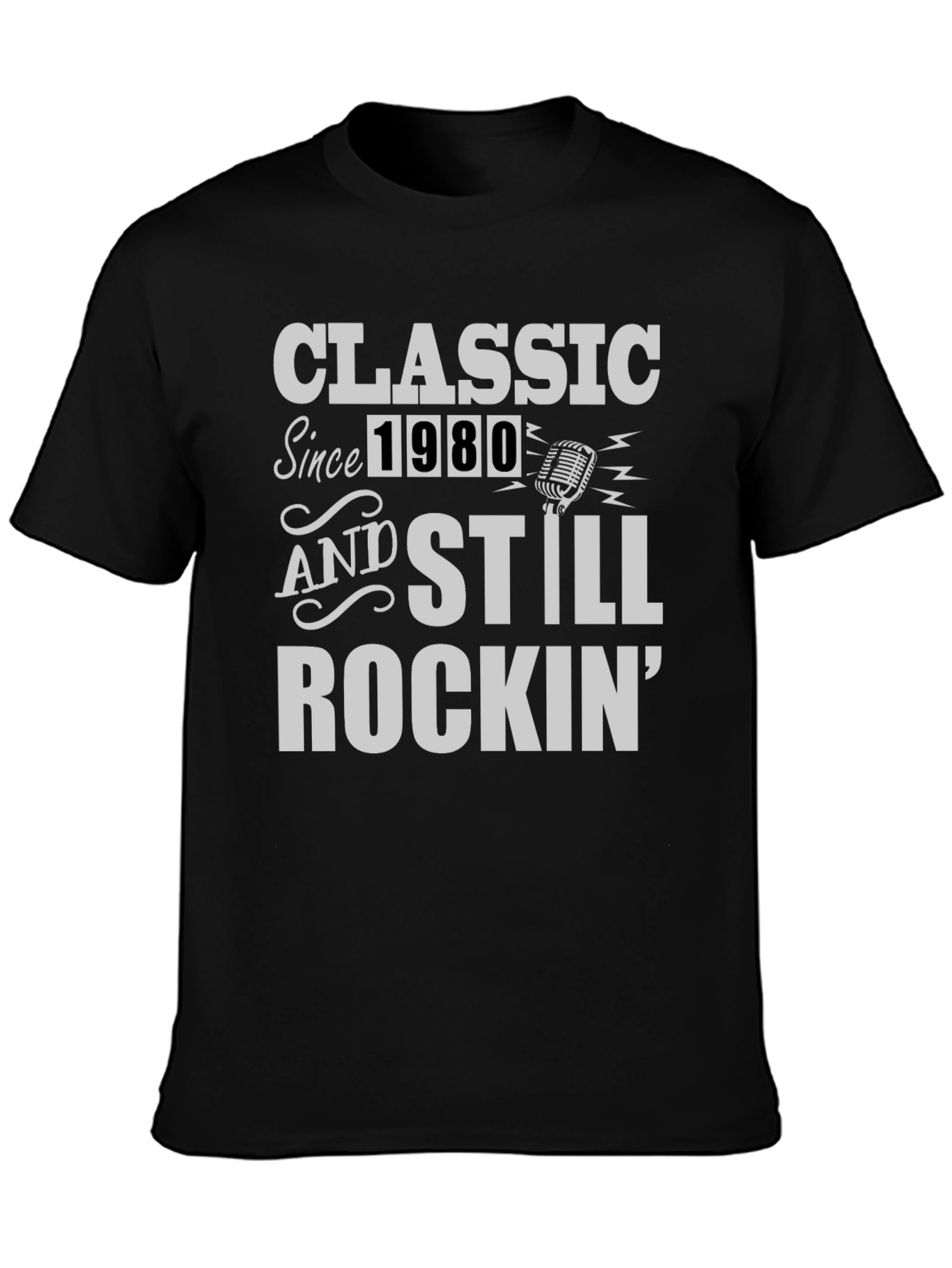 Classic Since 1980 Rockin T-Shirt