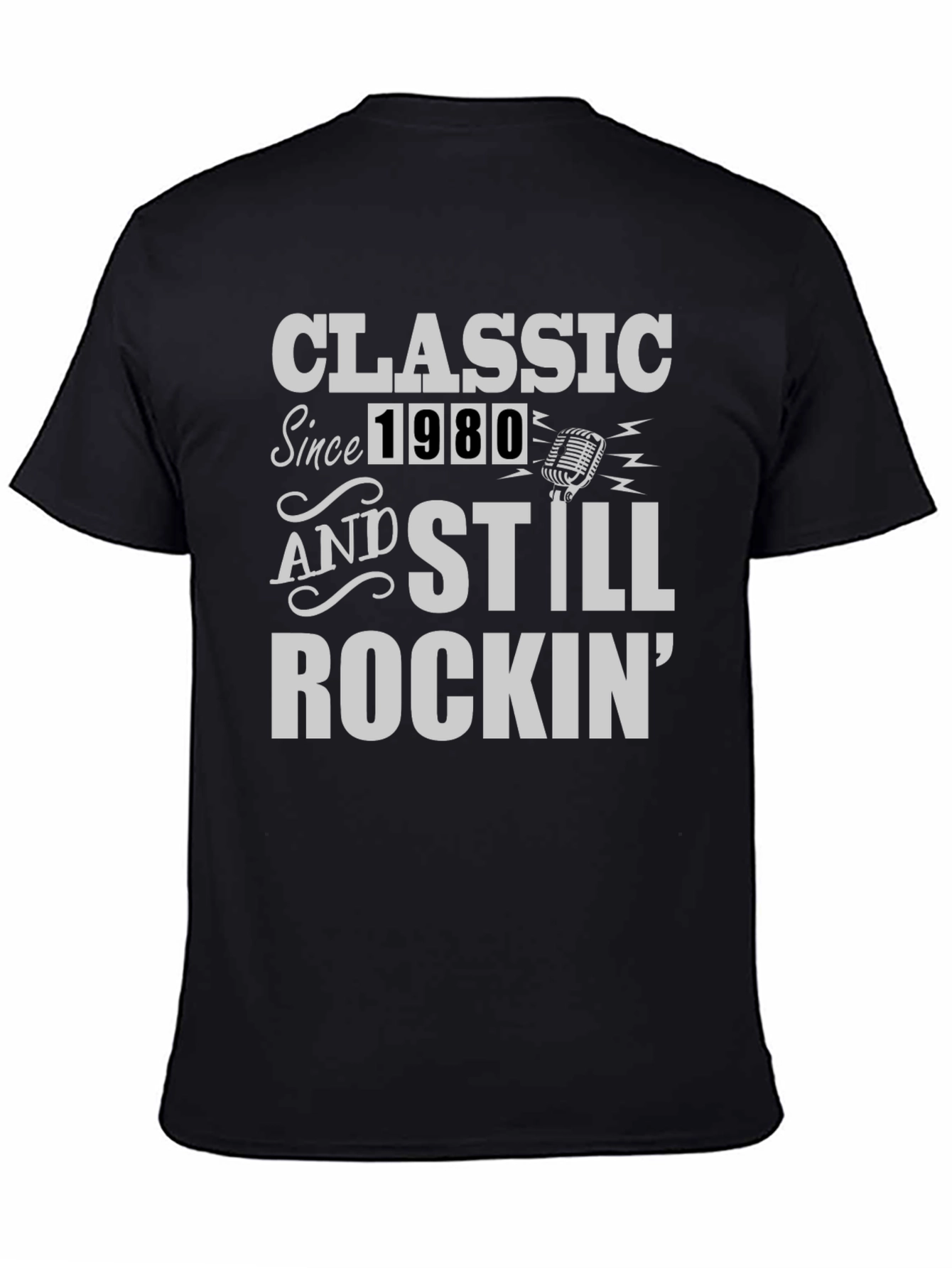 Classic Since 1980 Rockin T-Shirt