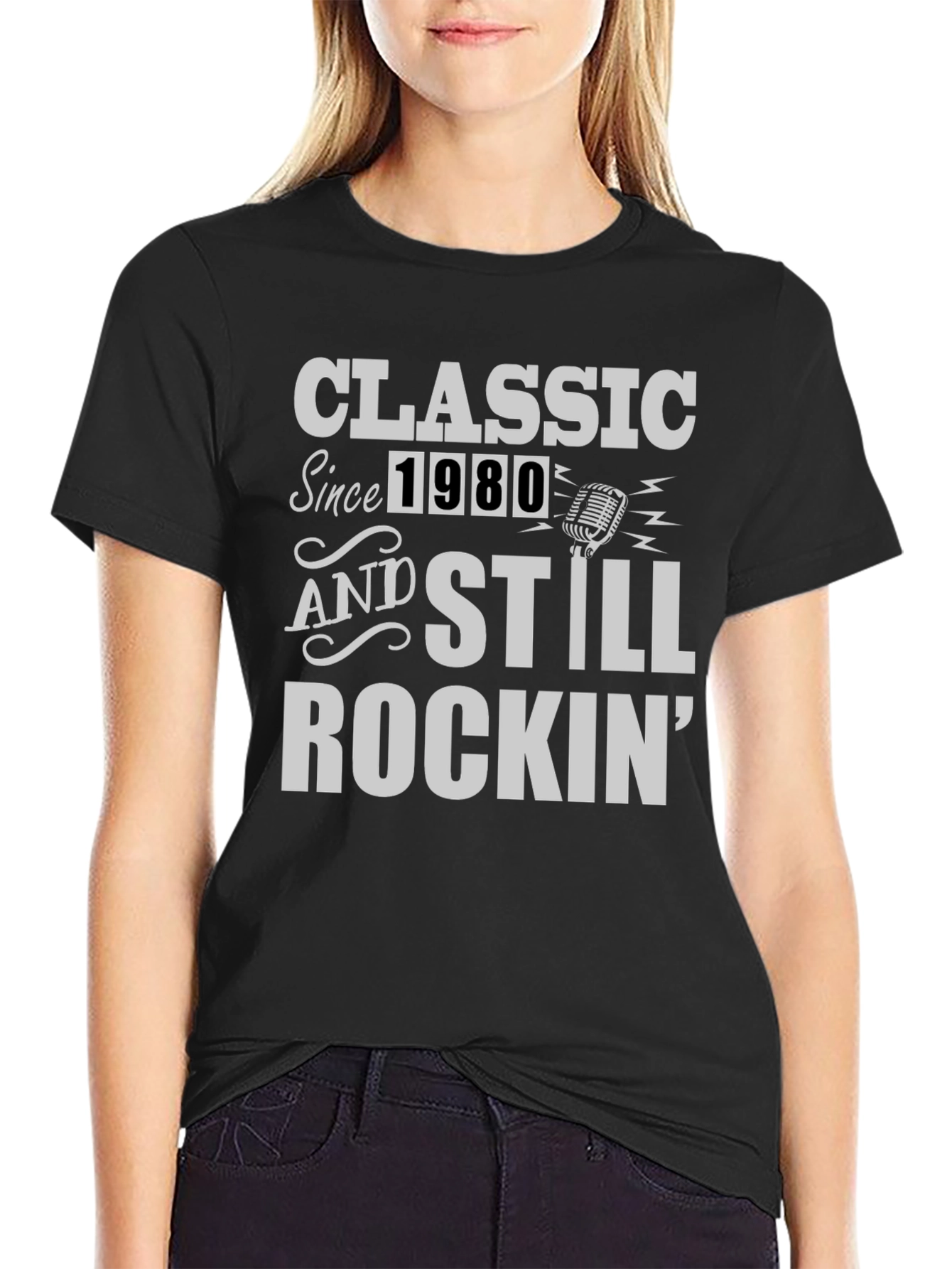 Classic Since 1980 Rockin T-Shirt