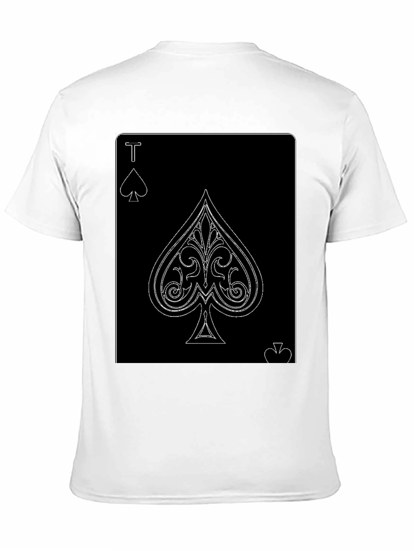 Ace of Spades Graphic Tee - Black