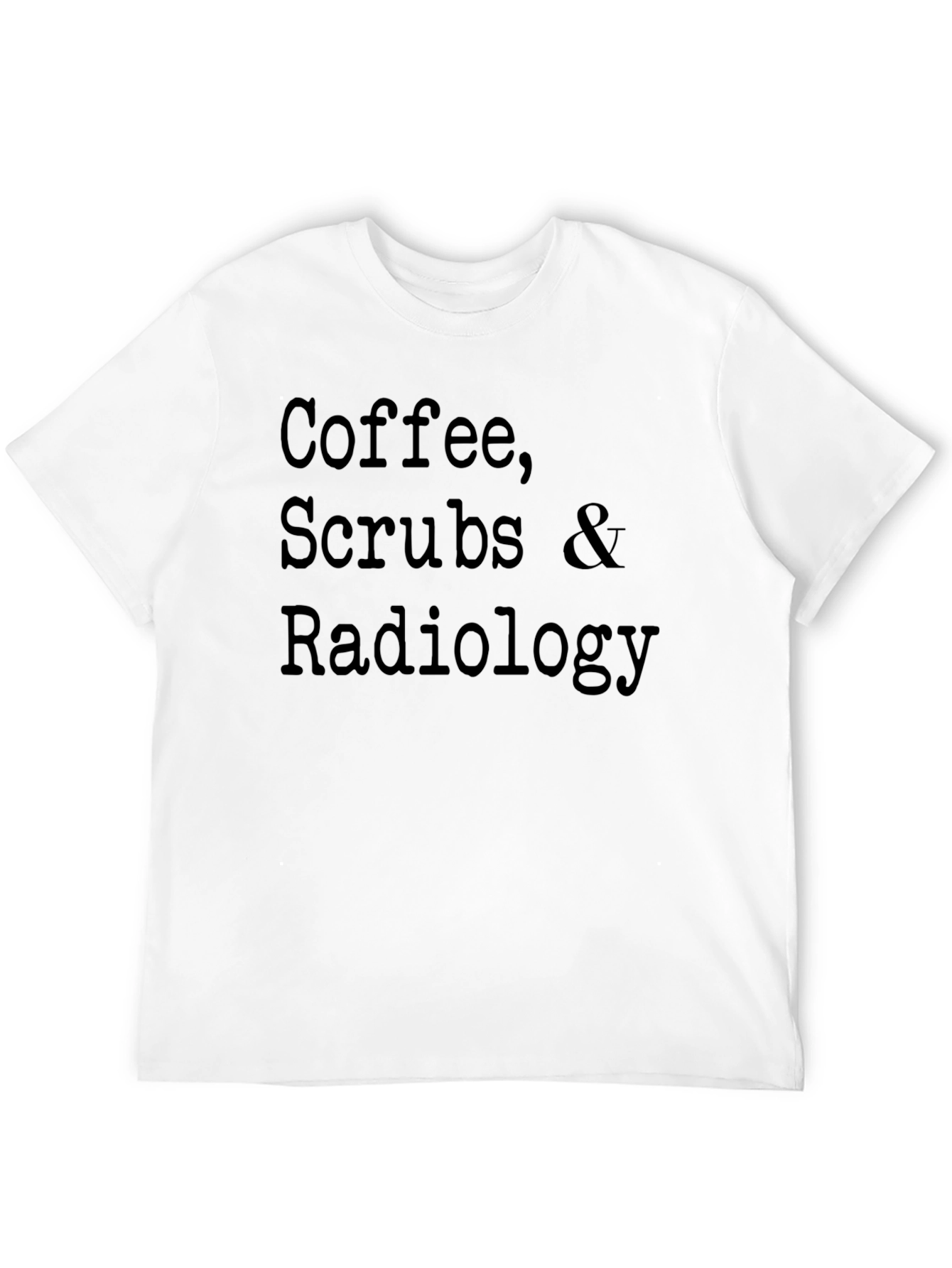 Coffee Scrubs & Radiology T-Shirt