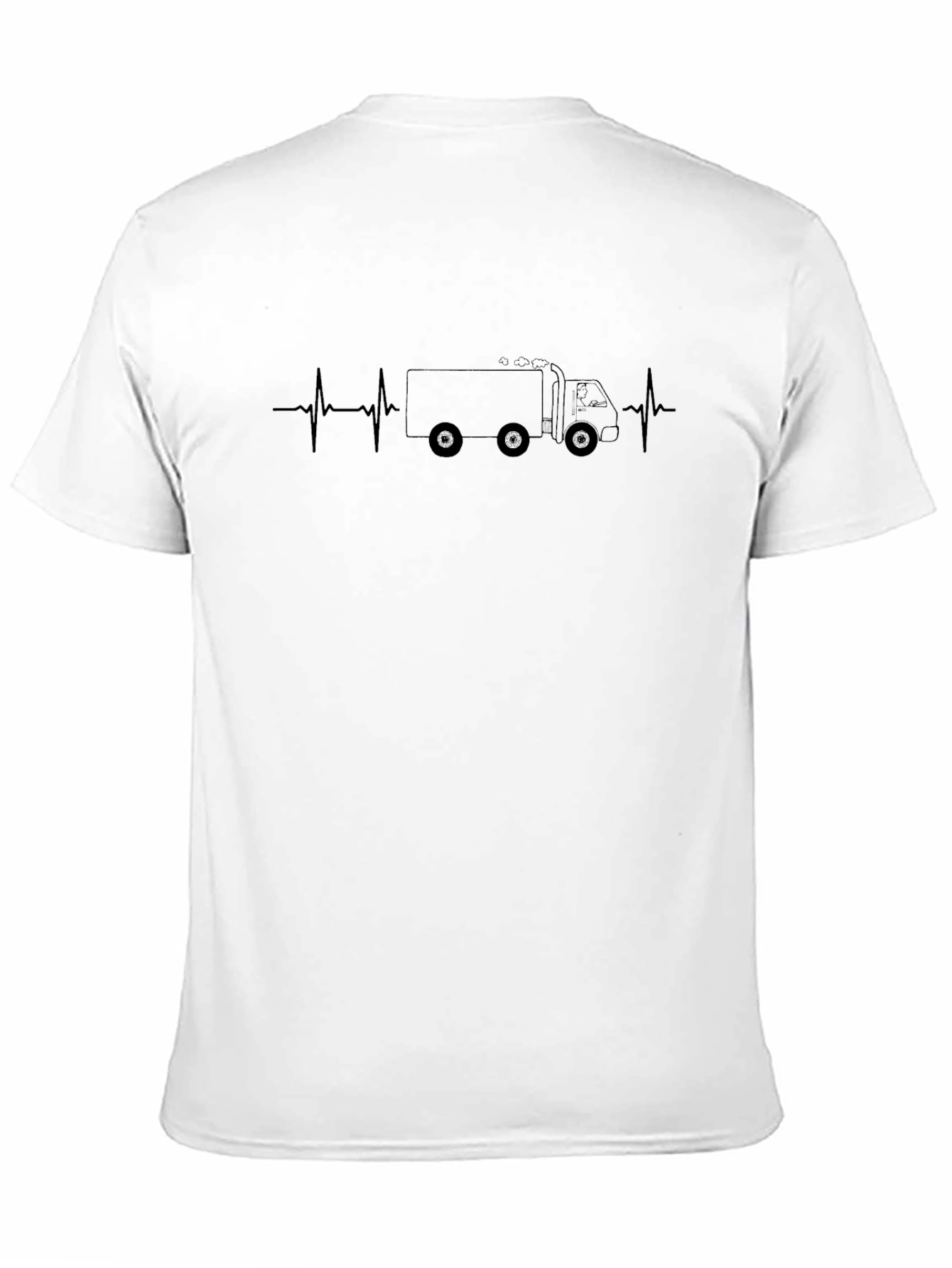 Garbage Truck Heartbeat T-Shirt