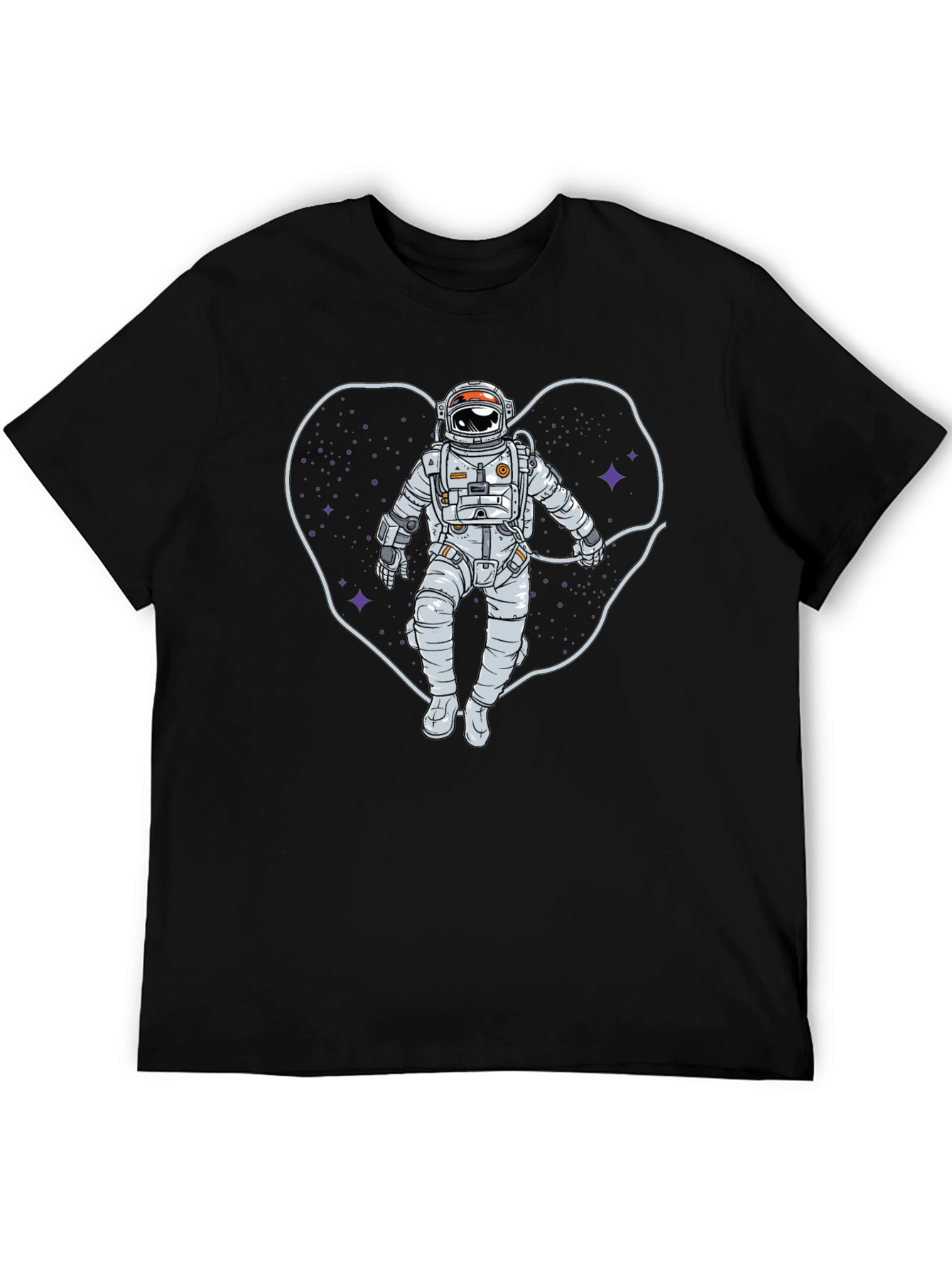 Astronaut Heart Space T-Shirt