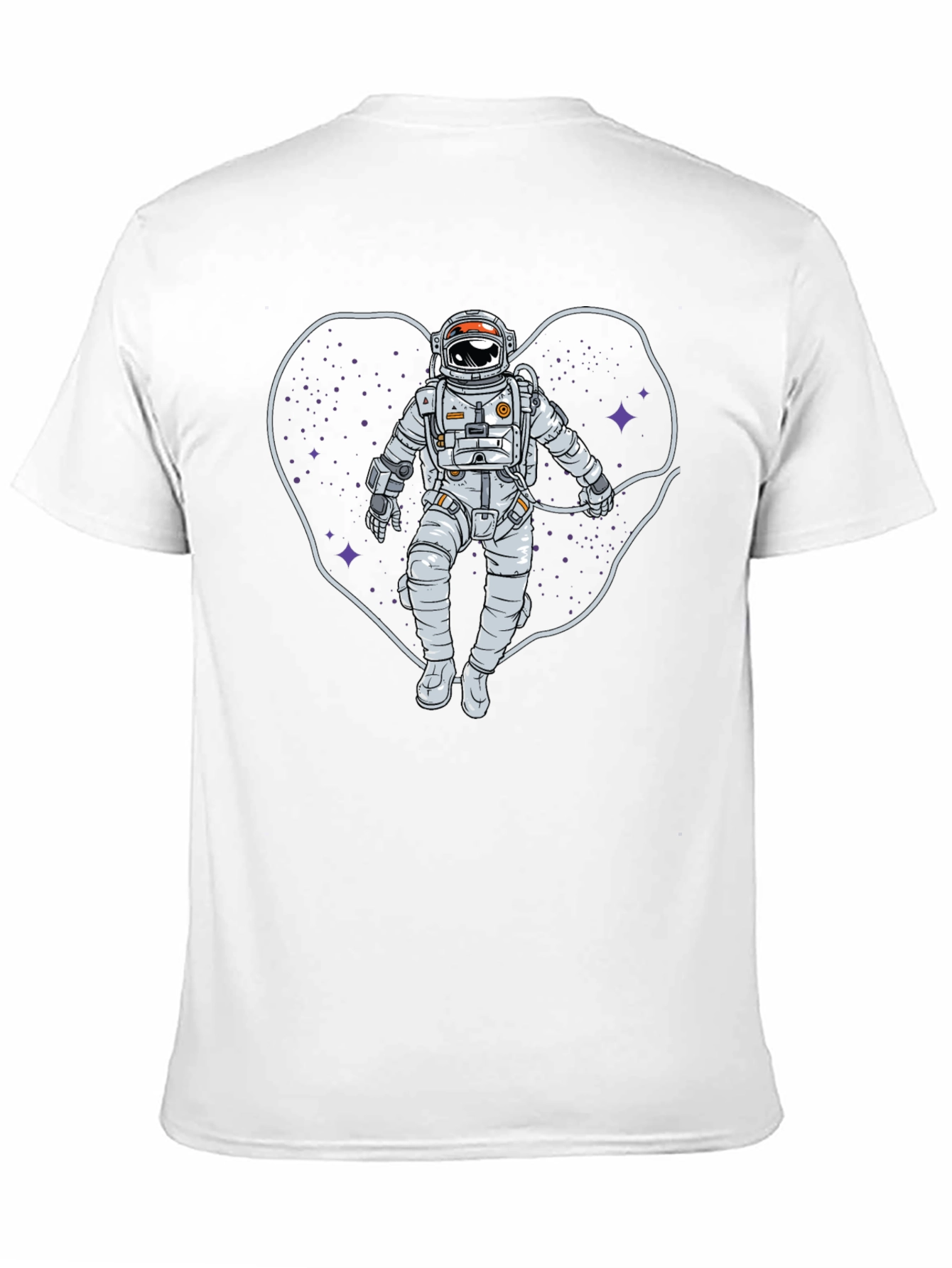Astronaut Heart Space T-Shirt