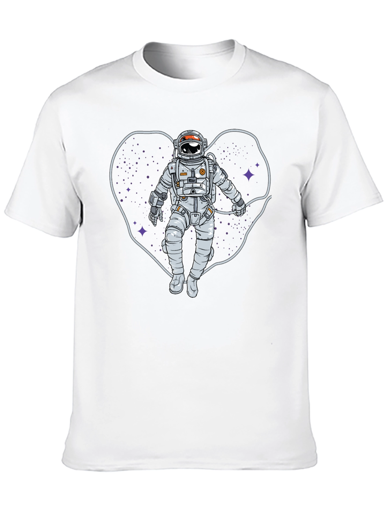 Astronaut Heart Space T-Shirt