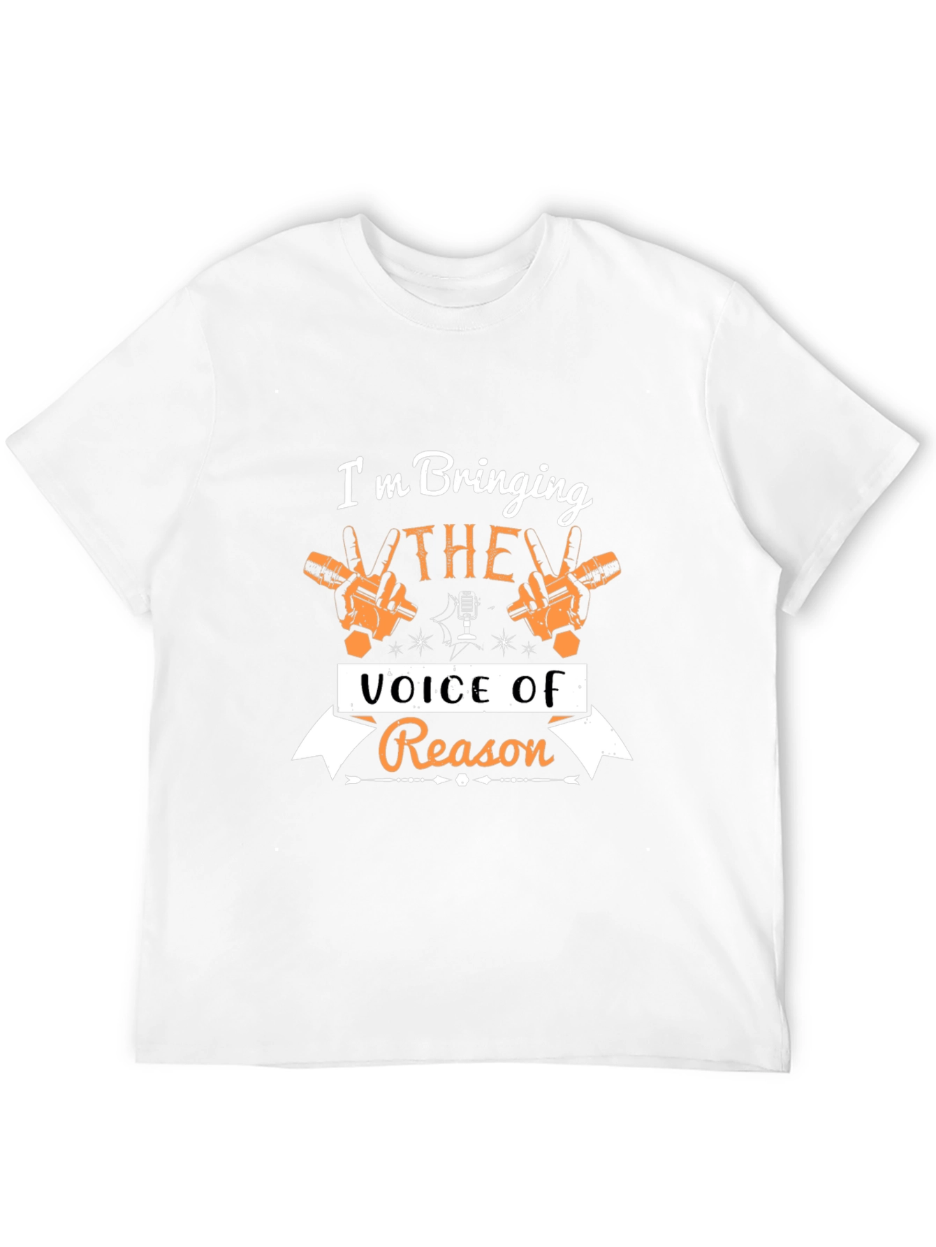 Voice of Reason Graphic Tee - Black