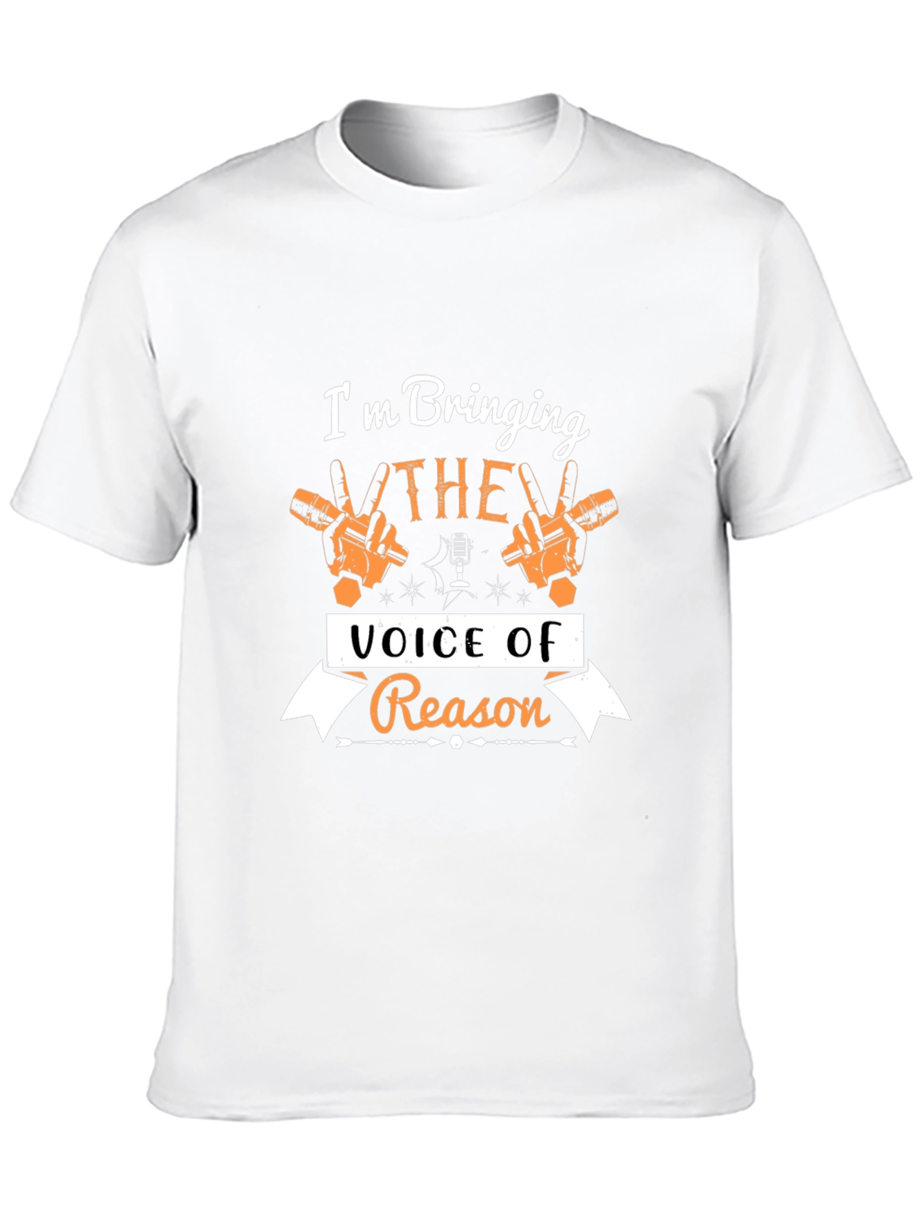 Voice of Reason Graphic Tee - Black