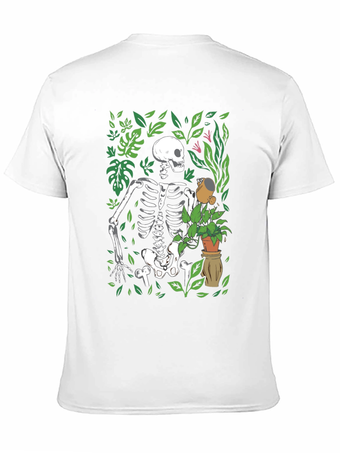Skeleton Gardener Graphic Tee