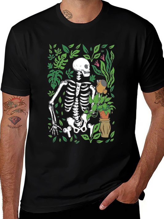 Skeleton Gardener Graphic Tee