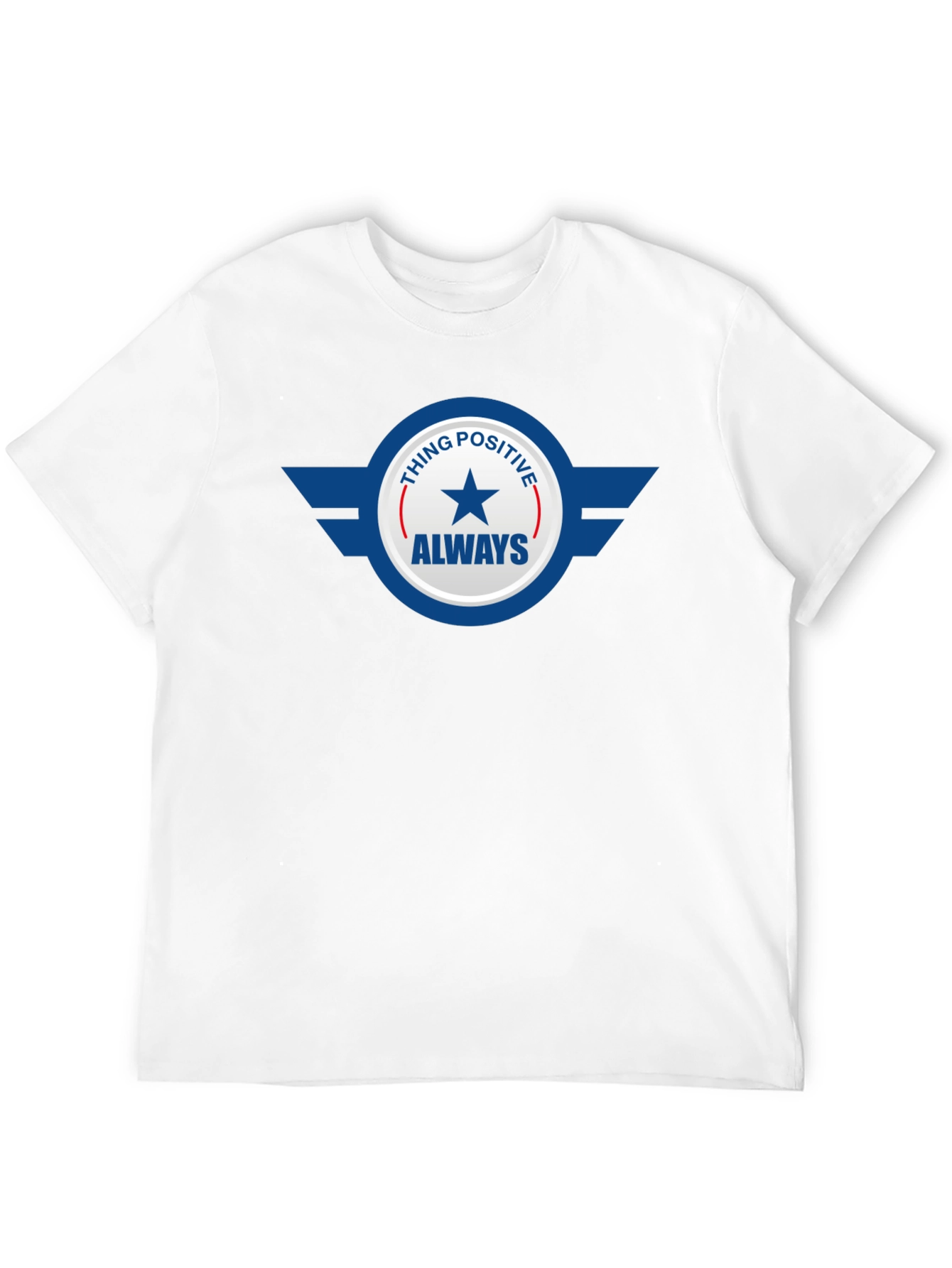 Think Positive Always Graphic T-Shirt