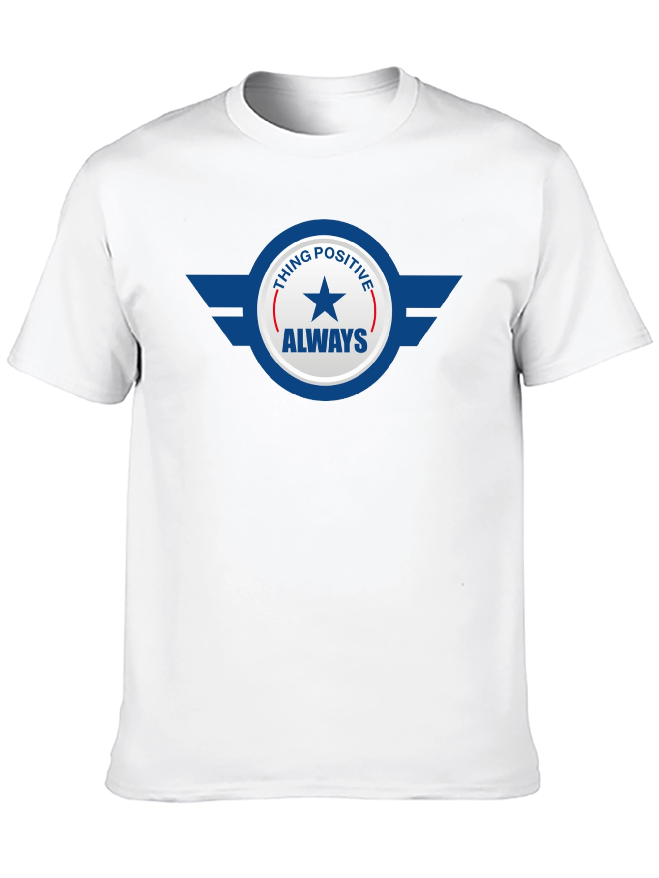 Think Positive Always Graphic T-Shirt