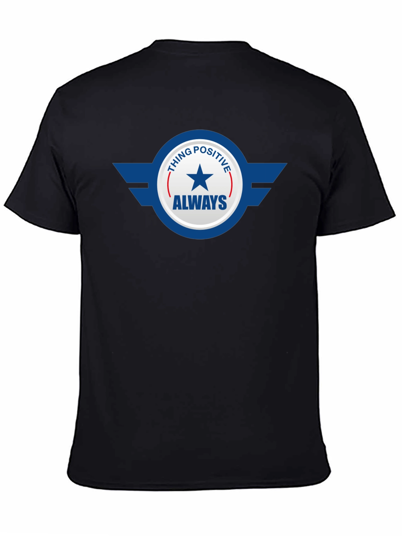 Think Positive Always Graphic T-Shirt