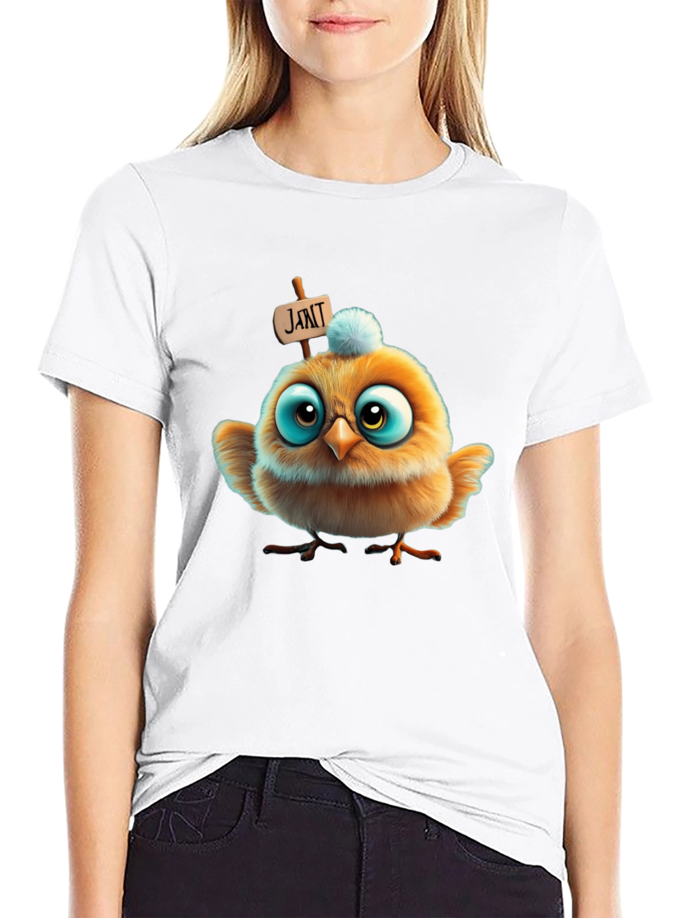 Funny Chick T-Shirt - Quirky Animal Tee