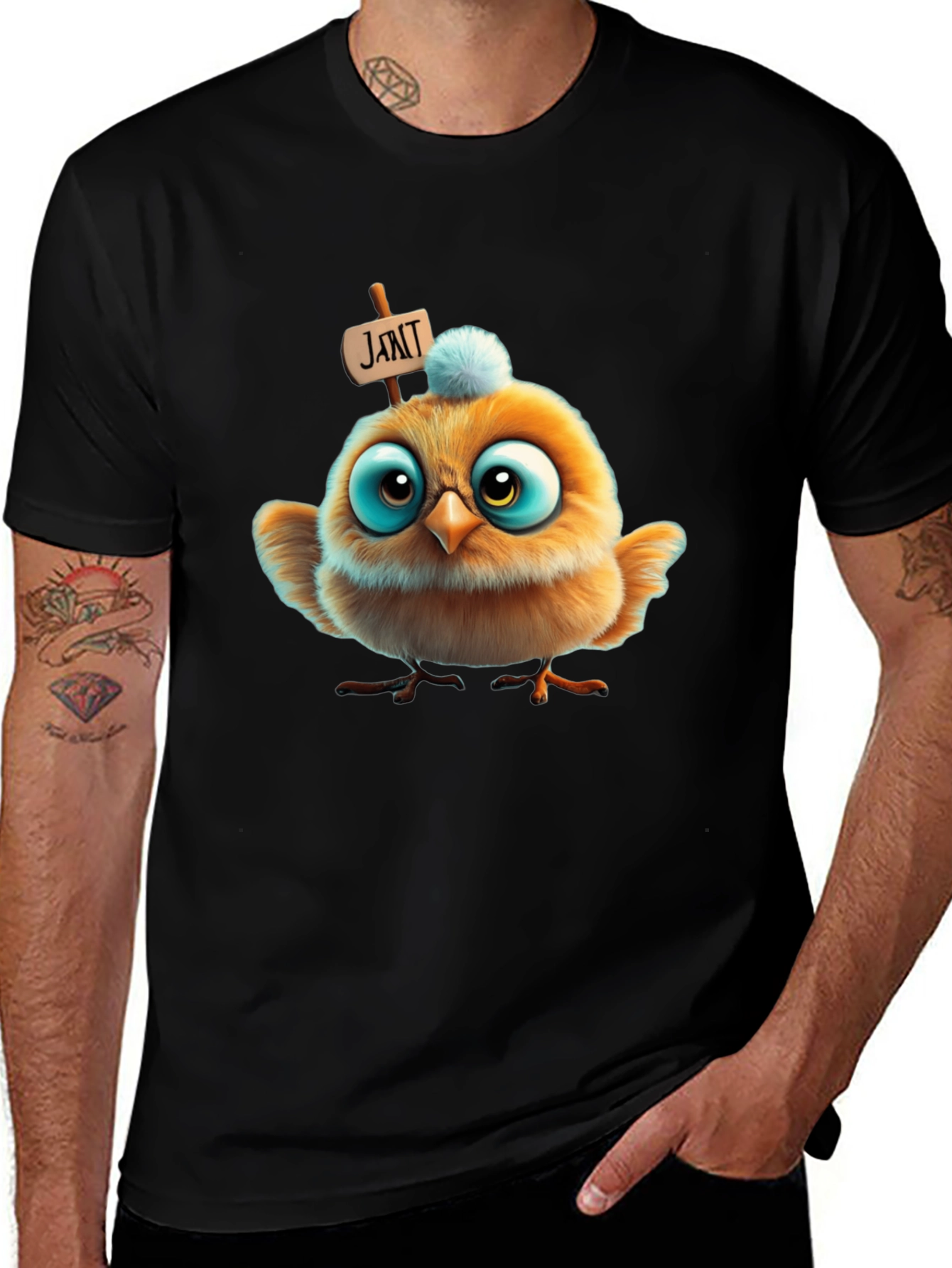 Funny Chick T-Shirt - Quirky Animal Tee