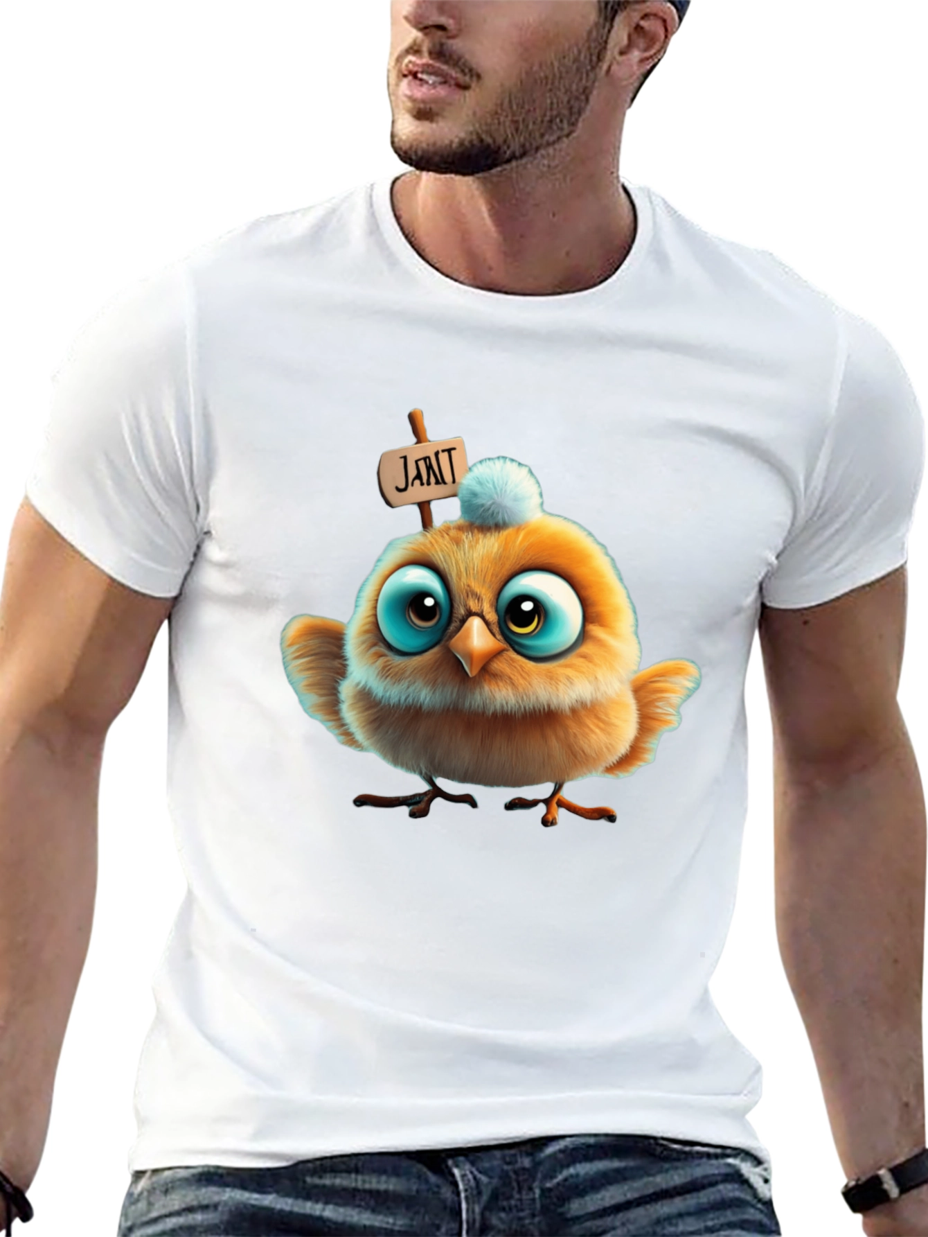 Funny Chick T-Shirt - Quirky Animal Tee