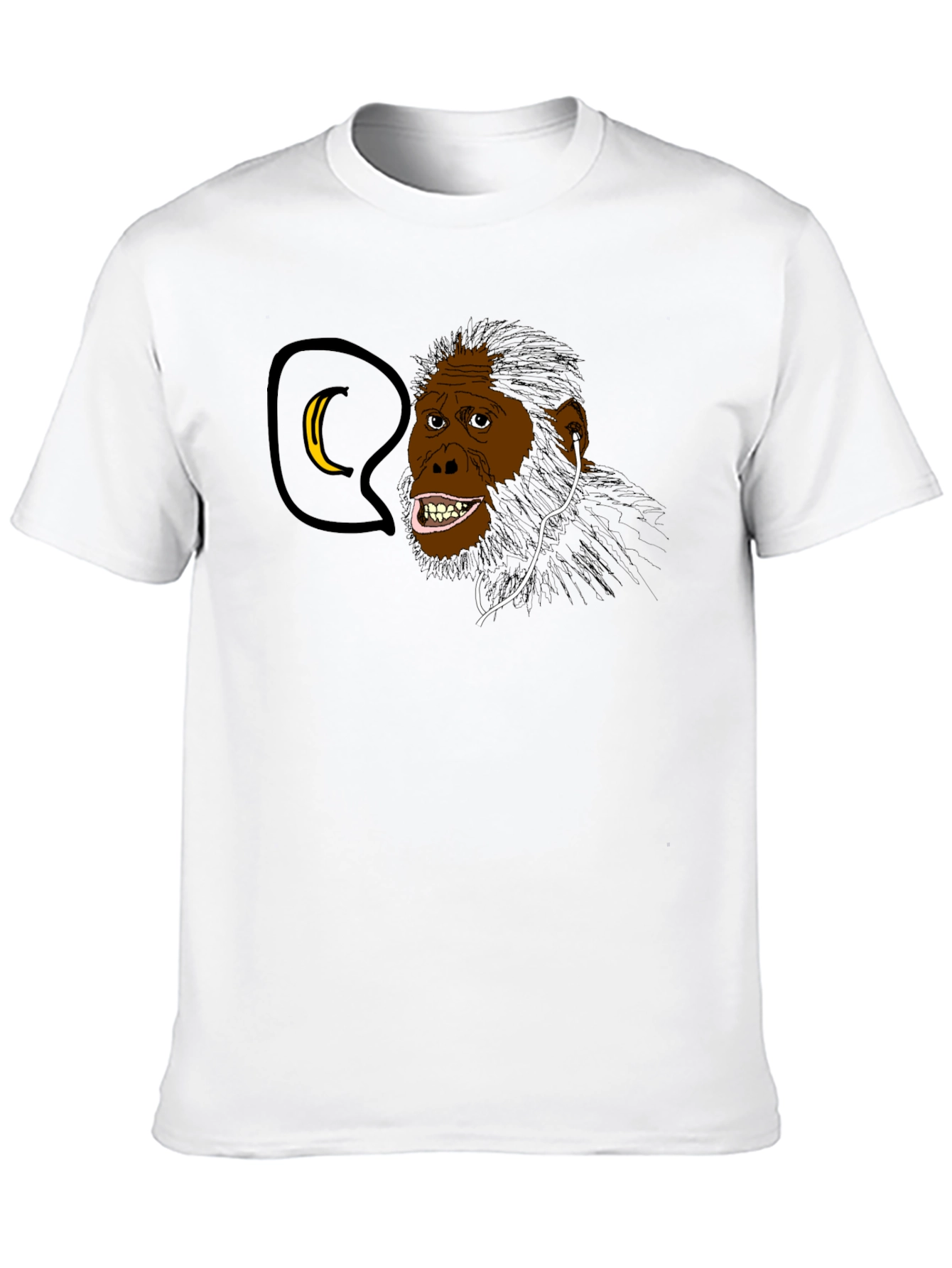 Funny Ape Evolution T-Shirt - Black