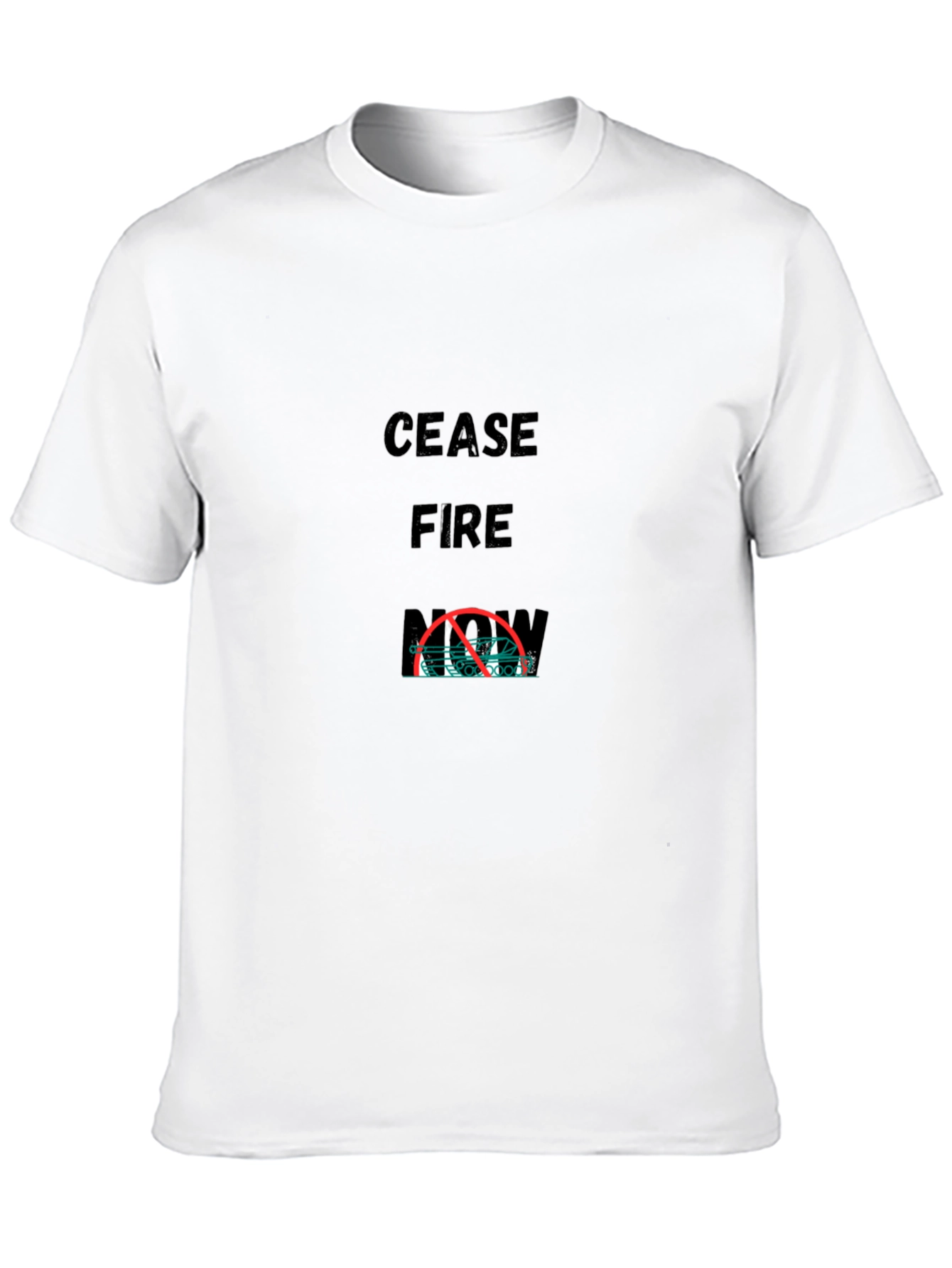 Cease Fire Now Graphic T-Shirt