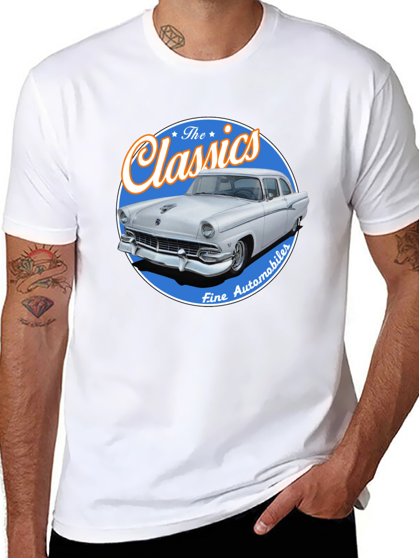 Classic Car T-Shirt - Fine Automobiles Design
