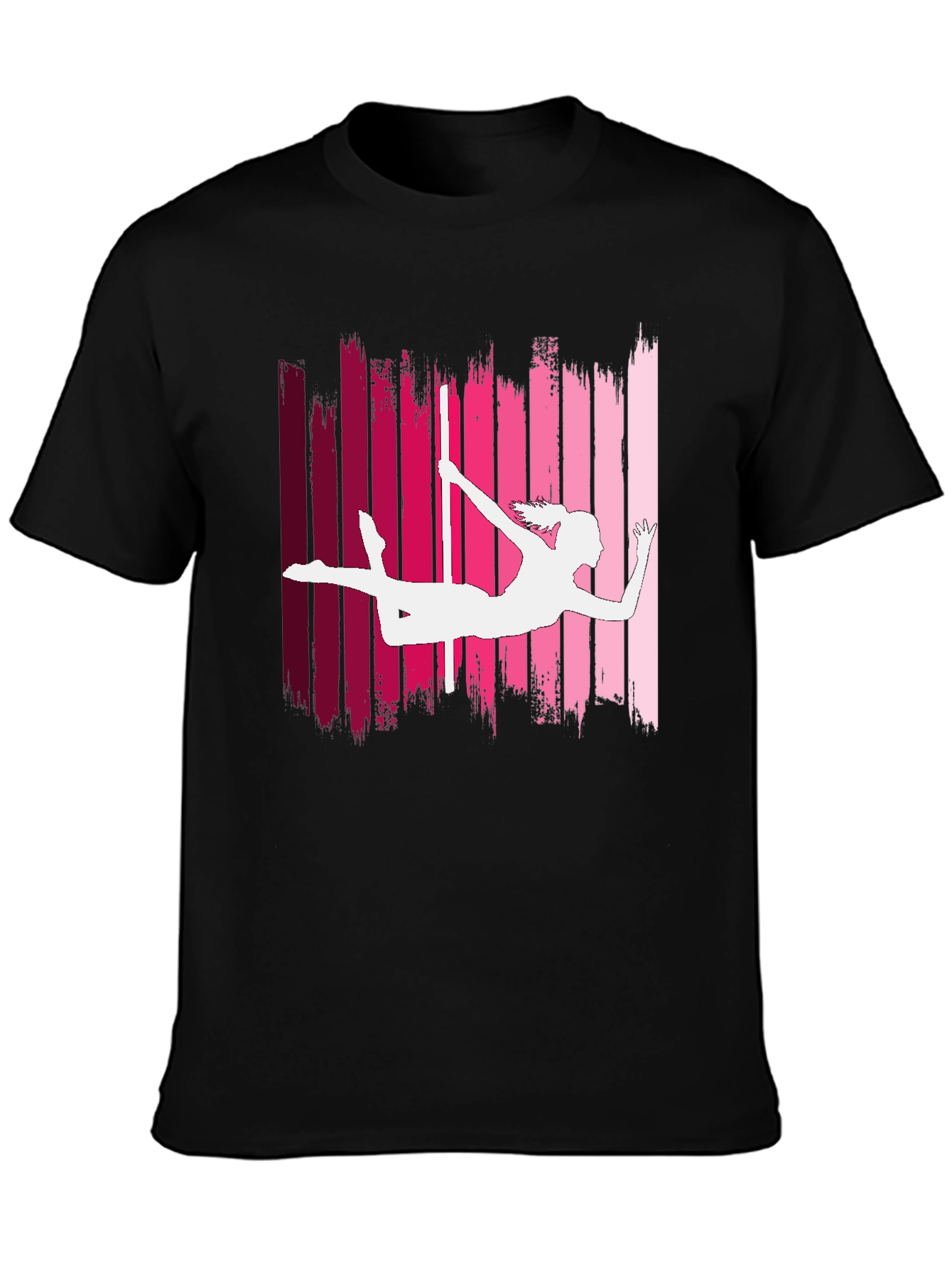 Pole Dancer Silhouette Graphic Tee
