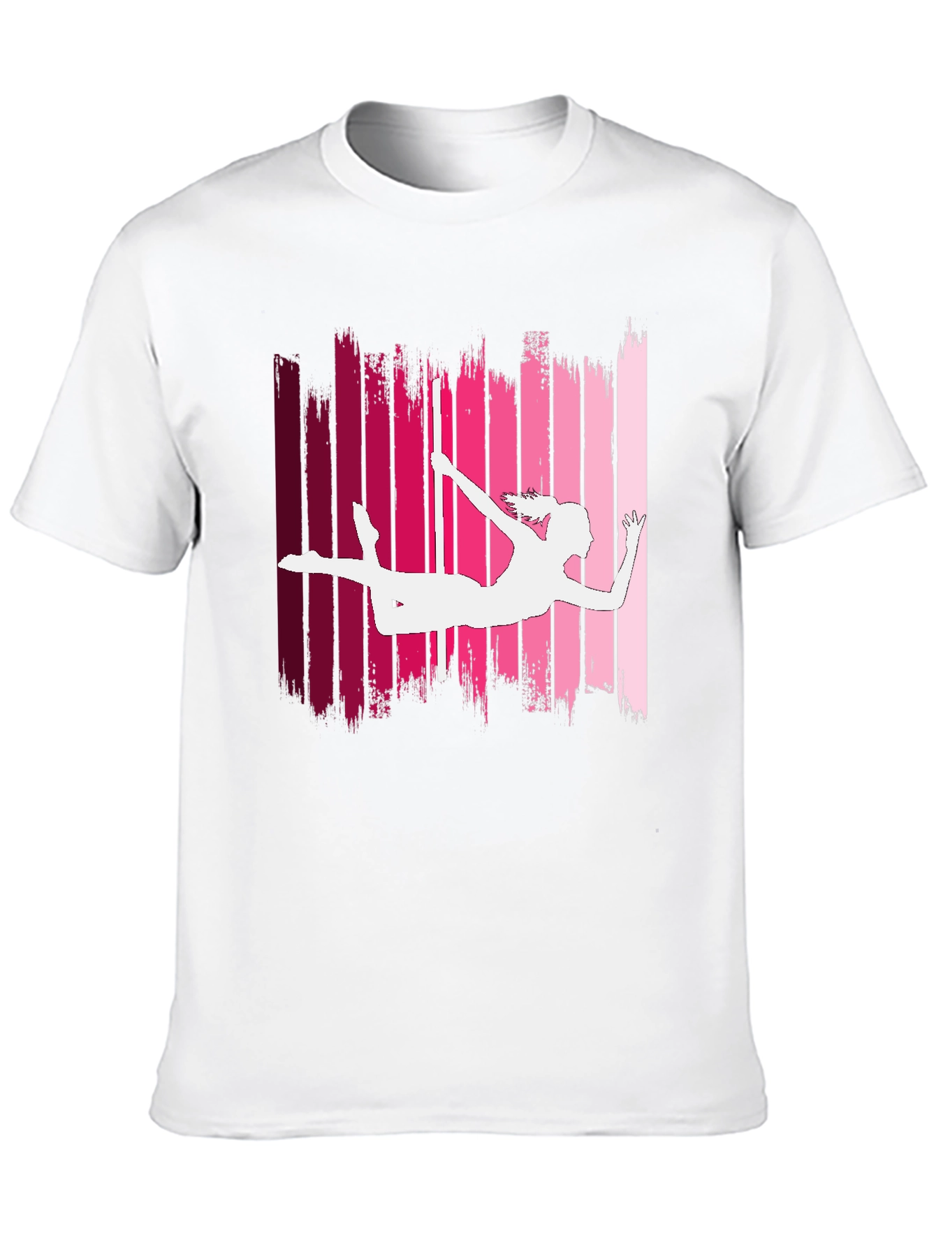 Pole Dancer Silhouette Graphic Tee